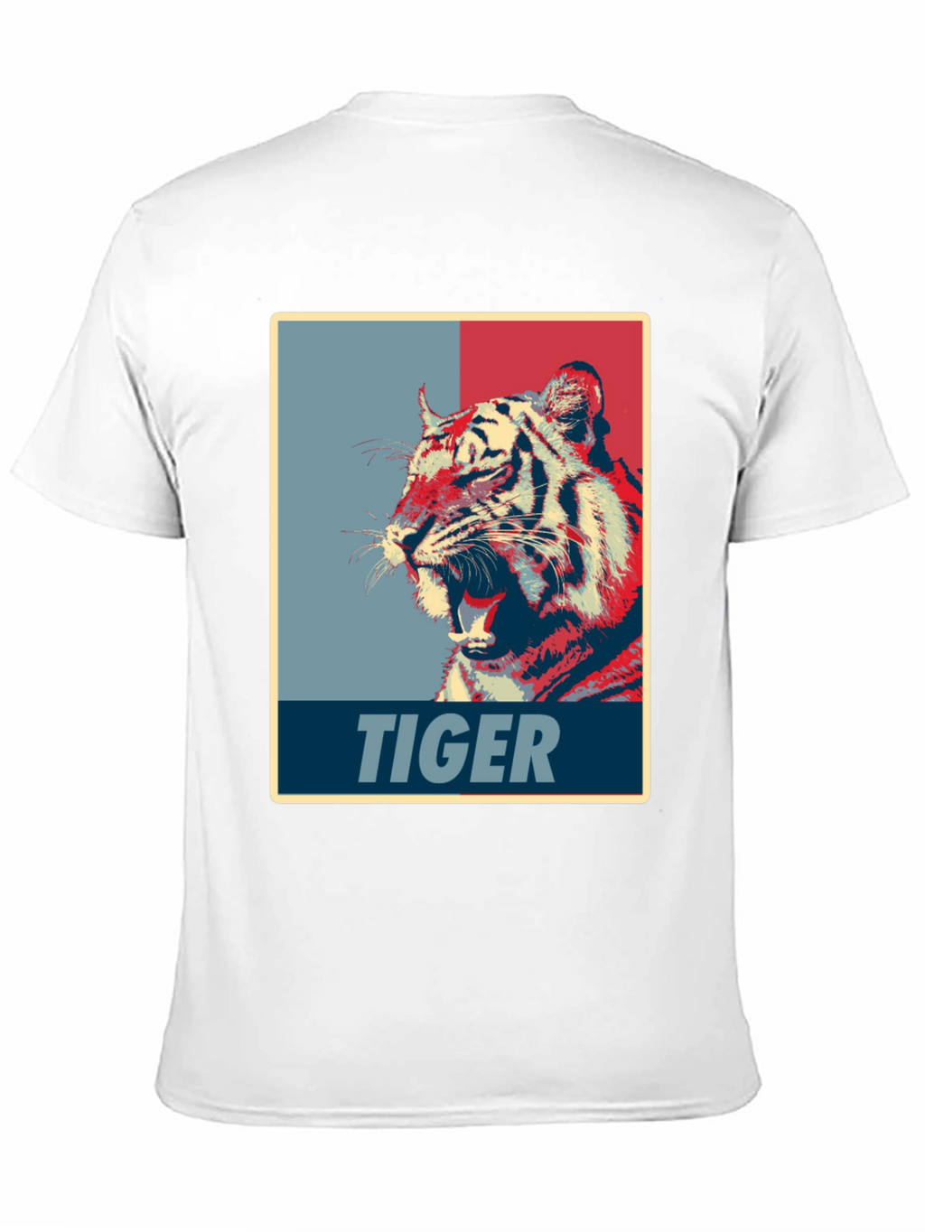 Tiger Graphic Tee - Bold Animal Print Shirt