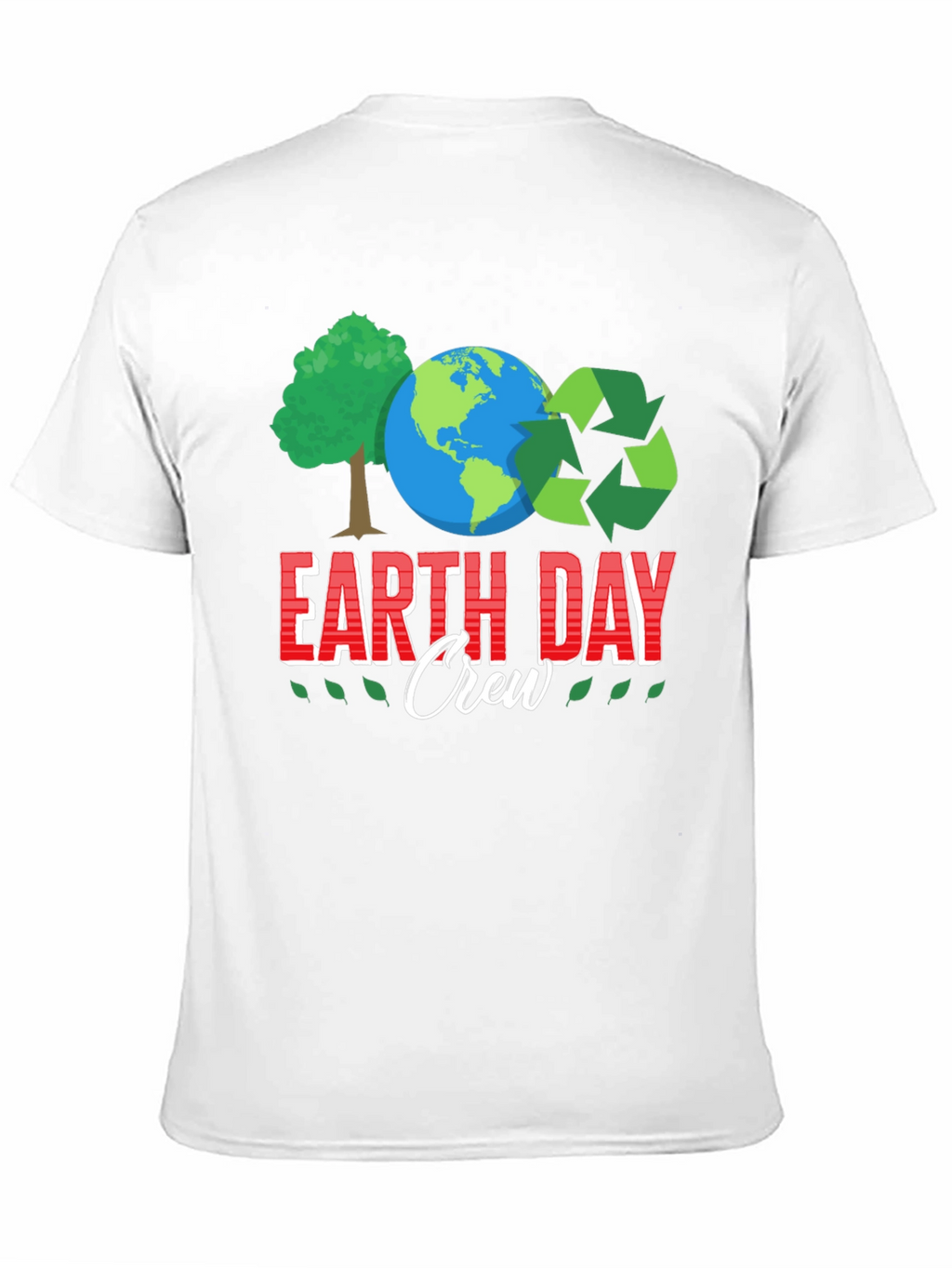 Earth Day Crew Graphic T-Shirt
