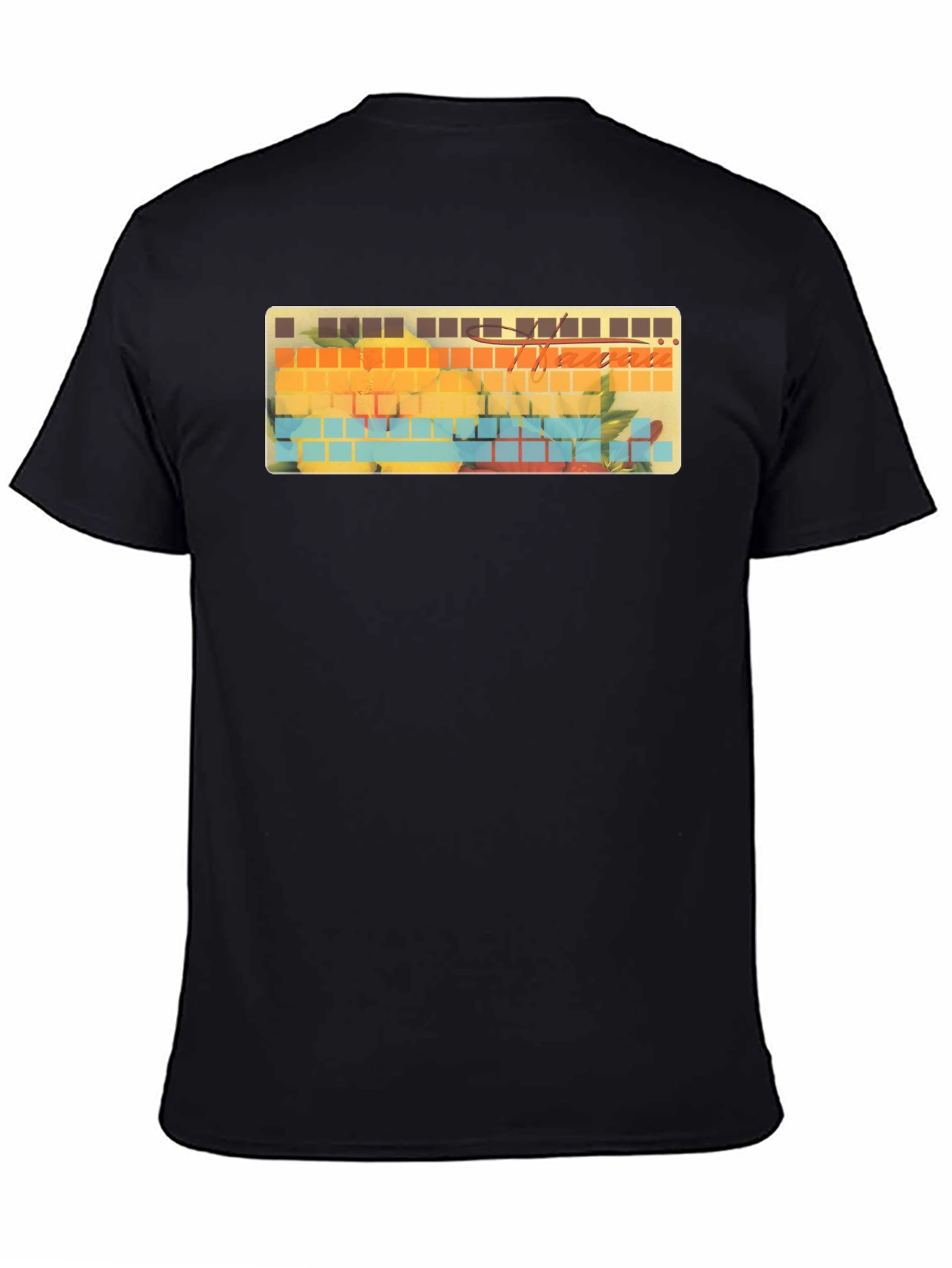 Hawaii Keyboard T-Shirt - Tropical Keycaps Style Tee