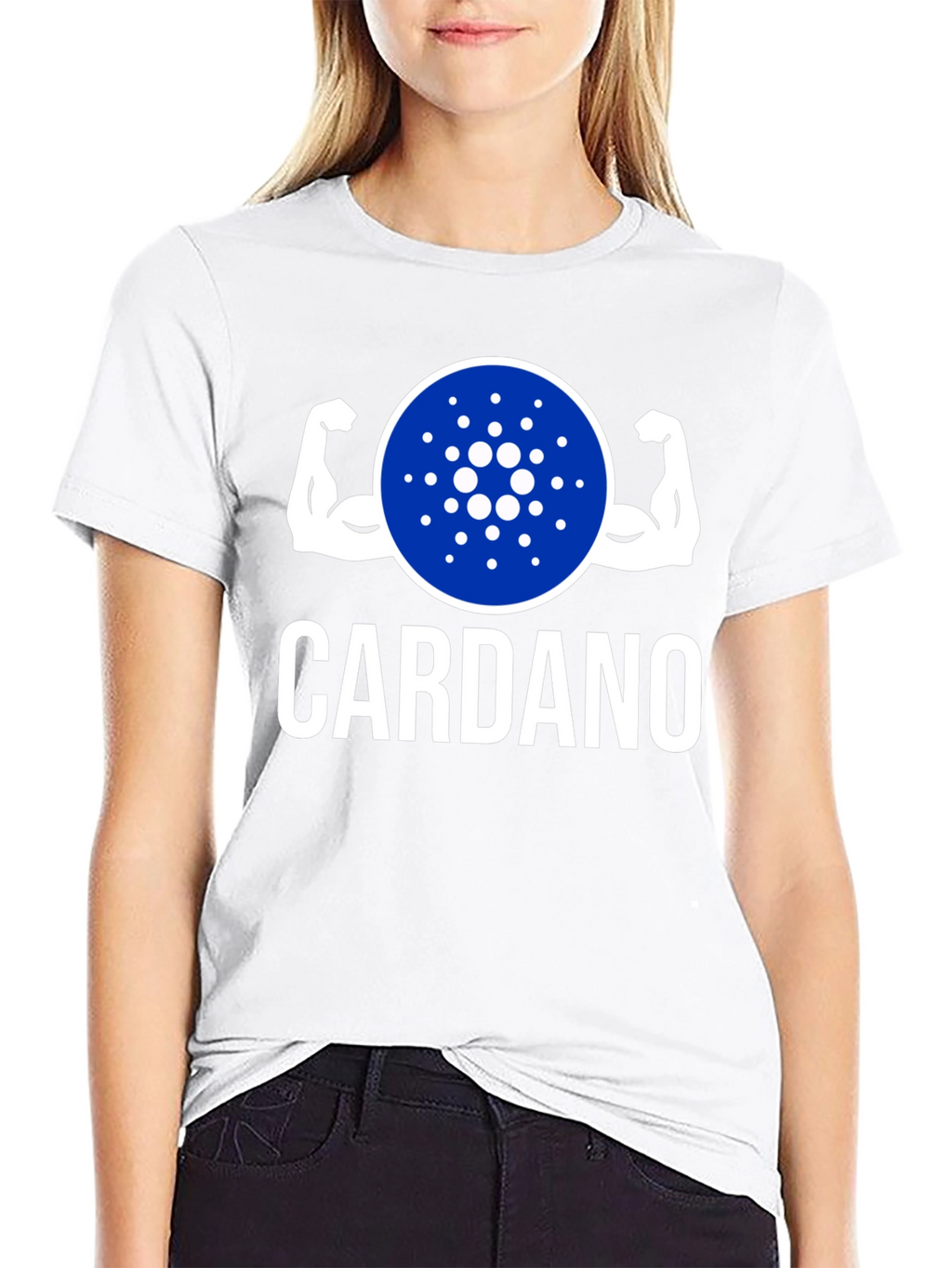 Cardano Muscle T-Shirt - Crypto Lovers Tee