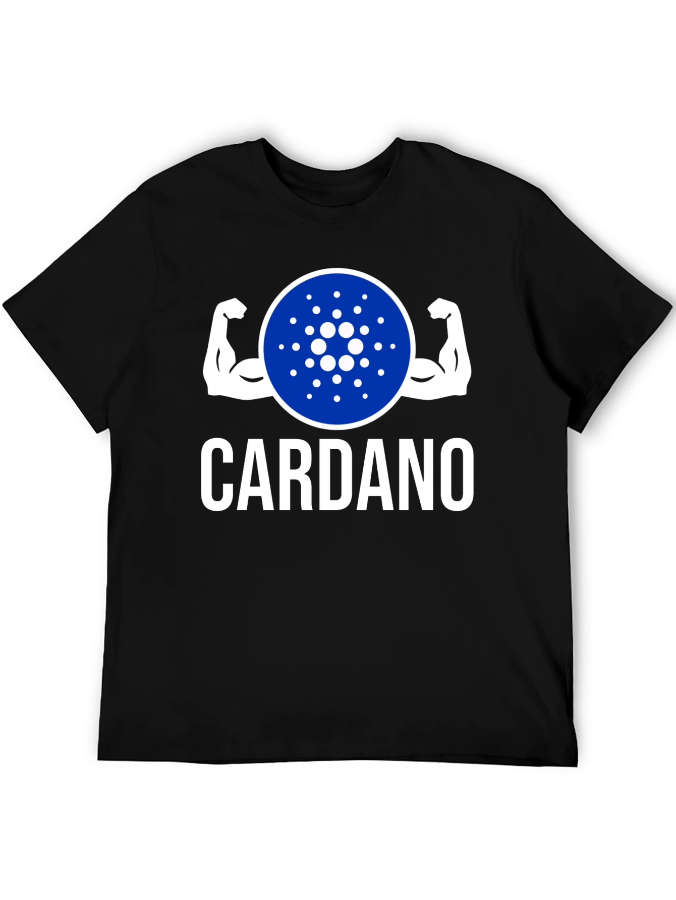 Cardano Muscle T-Shirt - Crypto Lovers Tee