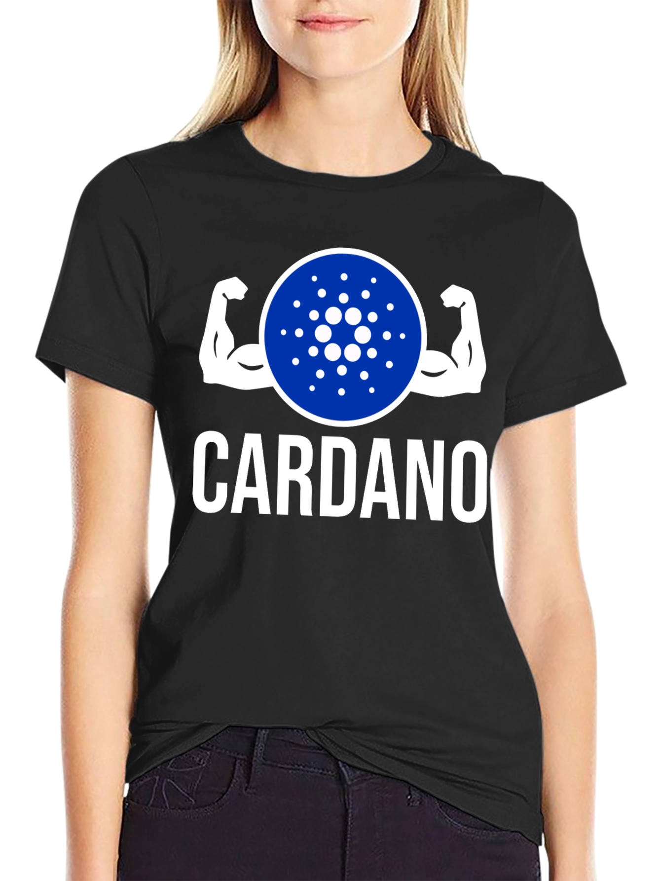 Cardano Muscle T-Shirt - Crypto Lovers Tee