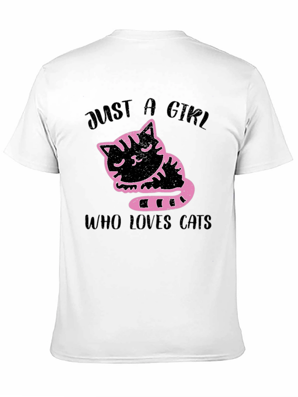 Just a Girl Who Loves Cats T-Shirt