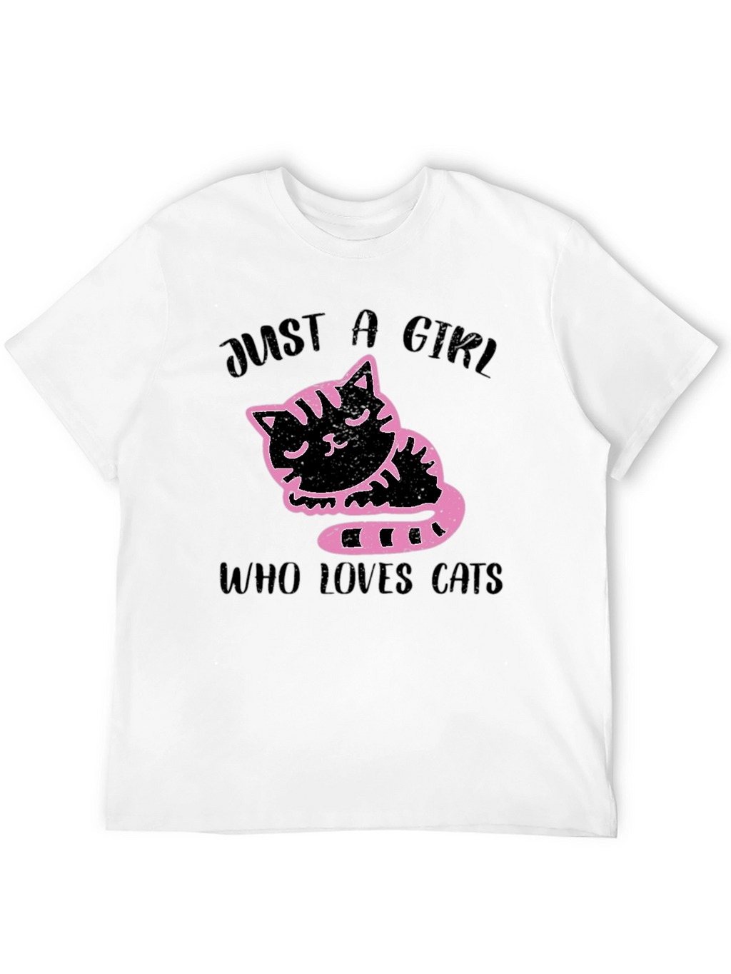 Just a Girl Who Loves Cats T-Shirt