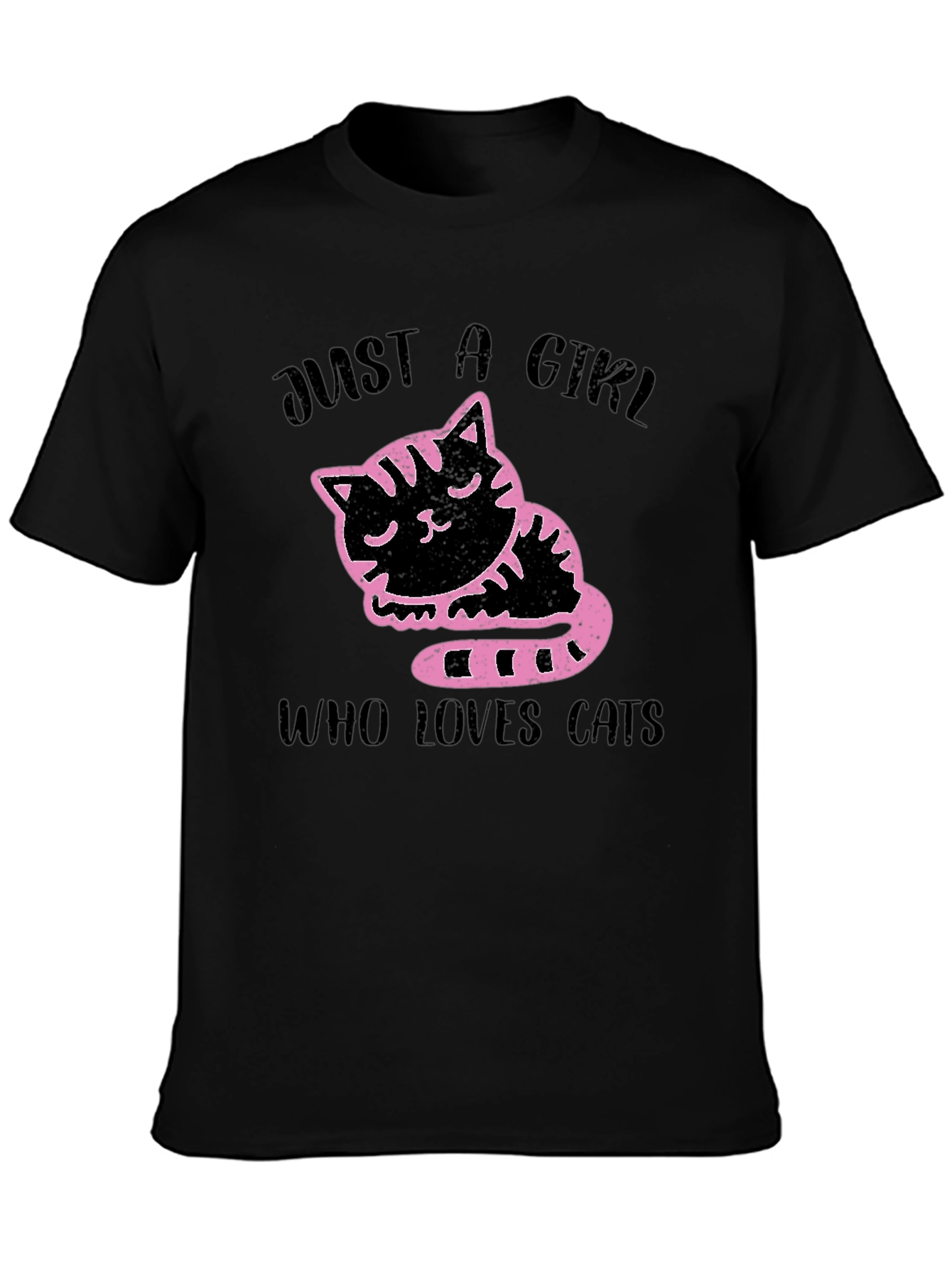 Just a Girl Who Loves Cats T-Shirt