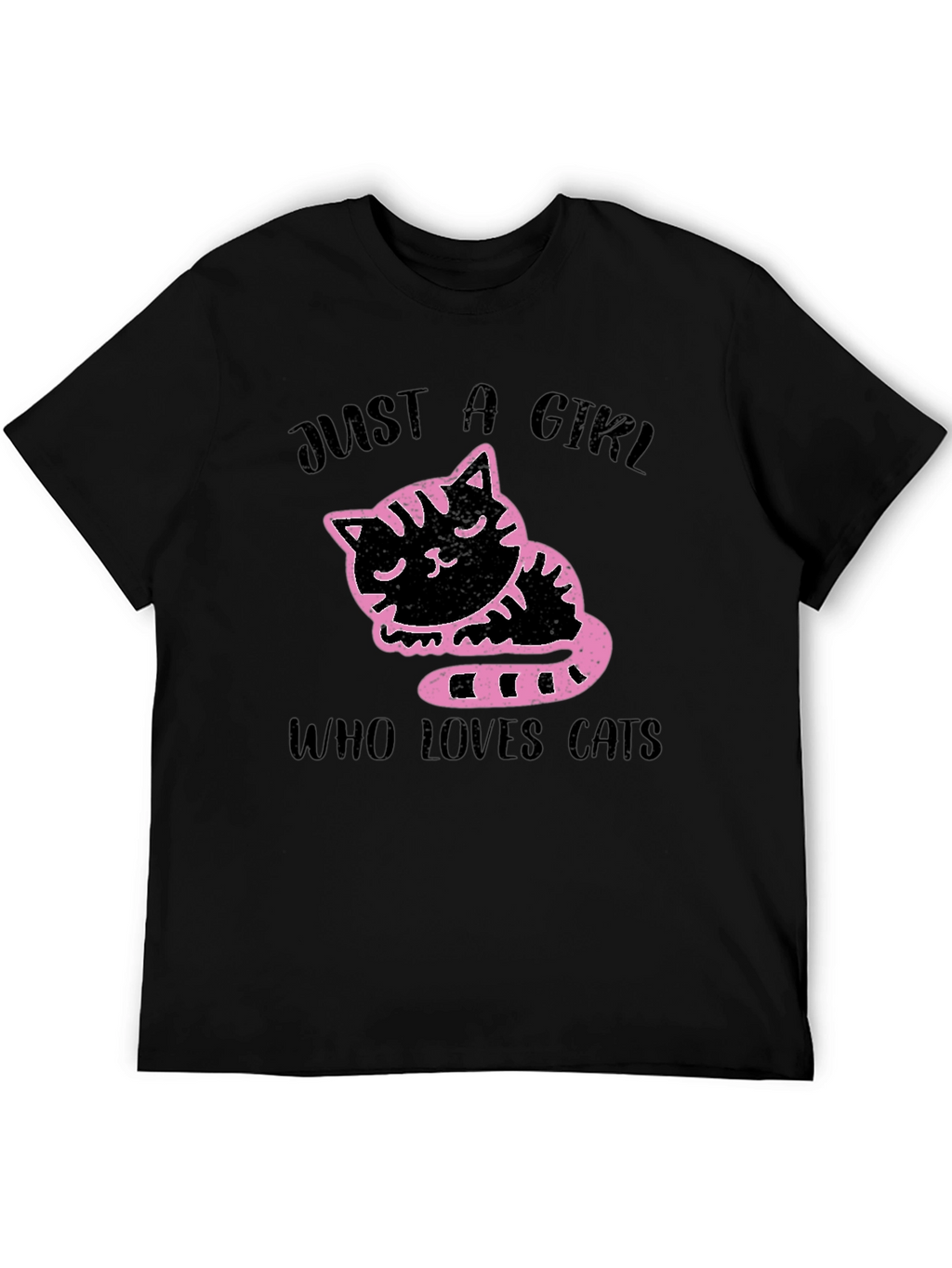 Just a Girl Who Loves Cats T-Shirt