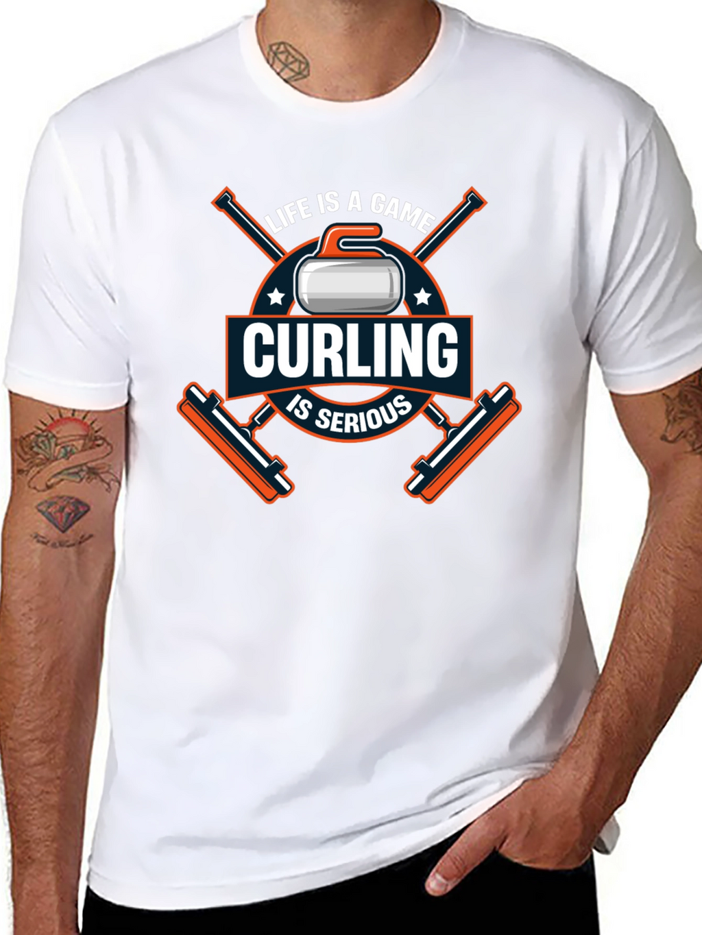 Curling Is Serious T-Shirt