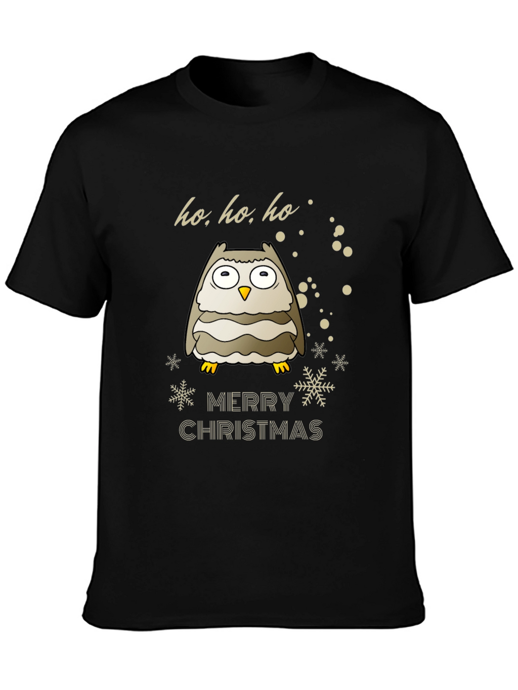 Festive Owl Christmas T-Shirt