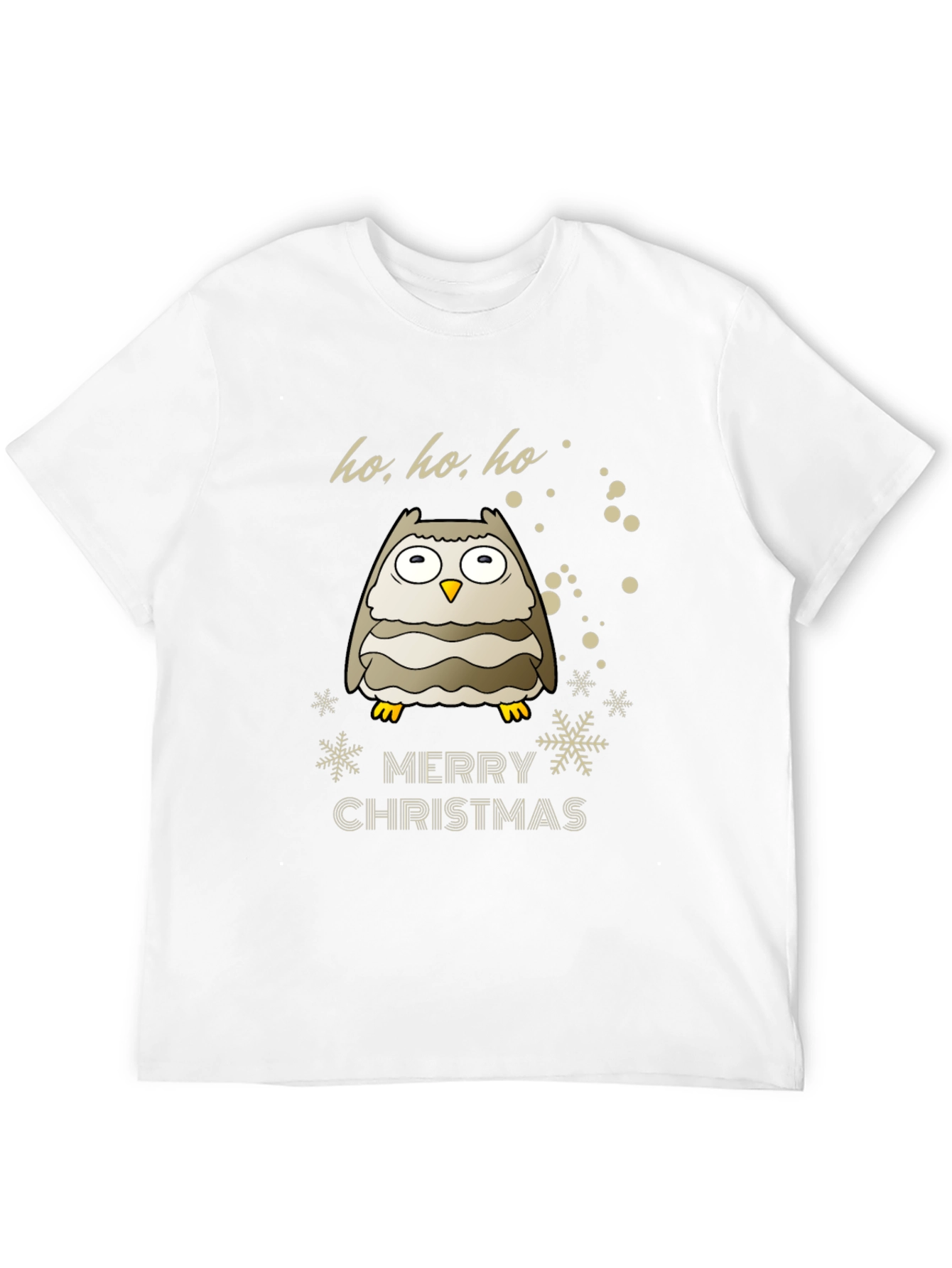 Festive Owl Christmas T-Shirt