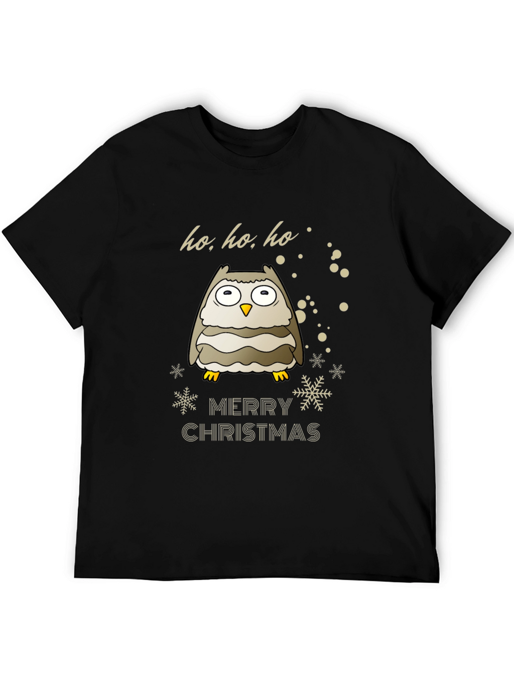 Festive Owl Christmas T-Shirt