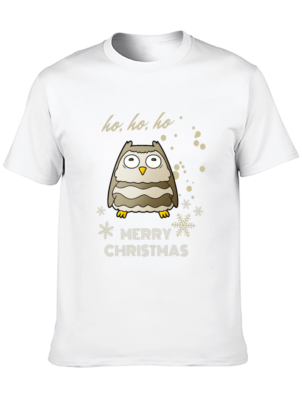 Festive Owl Christmas T-Shirt