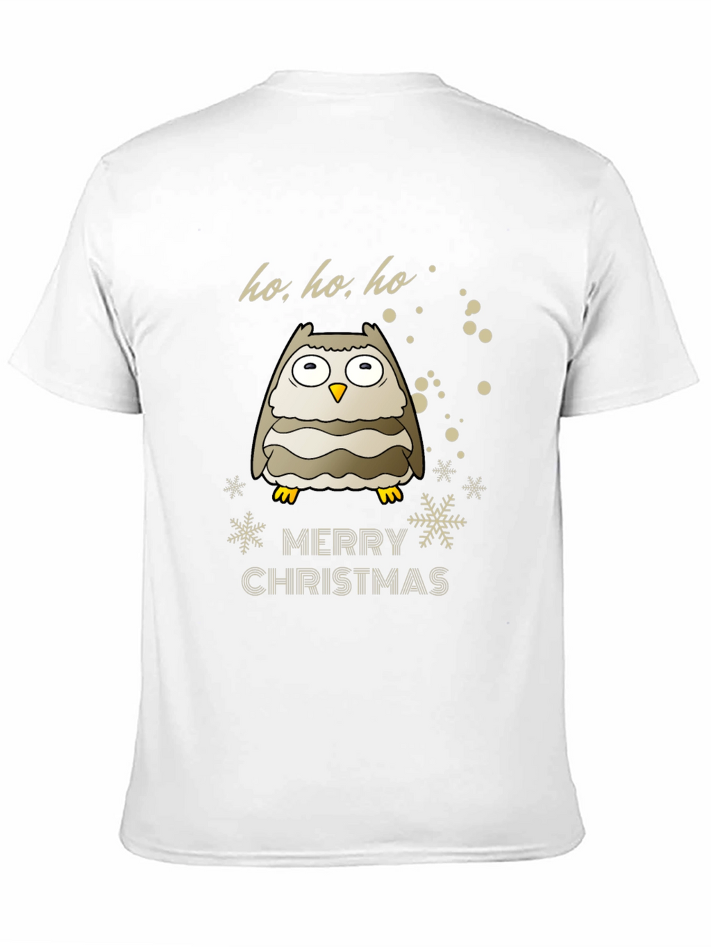 Festive Owl Christmas T-Shirt