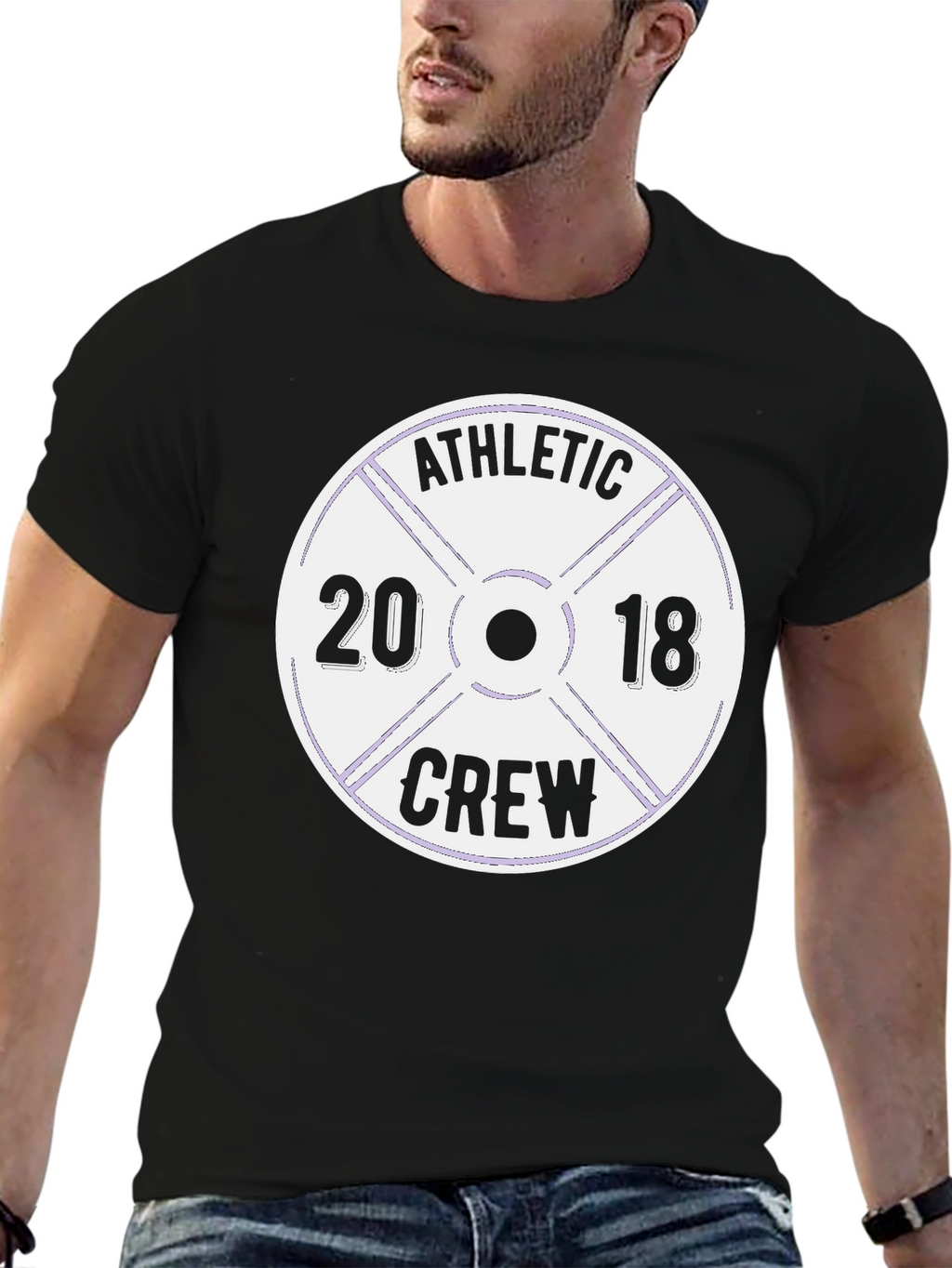 Athletic Crew 2018 Graphic T-Shirt - Black