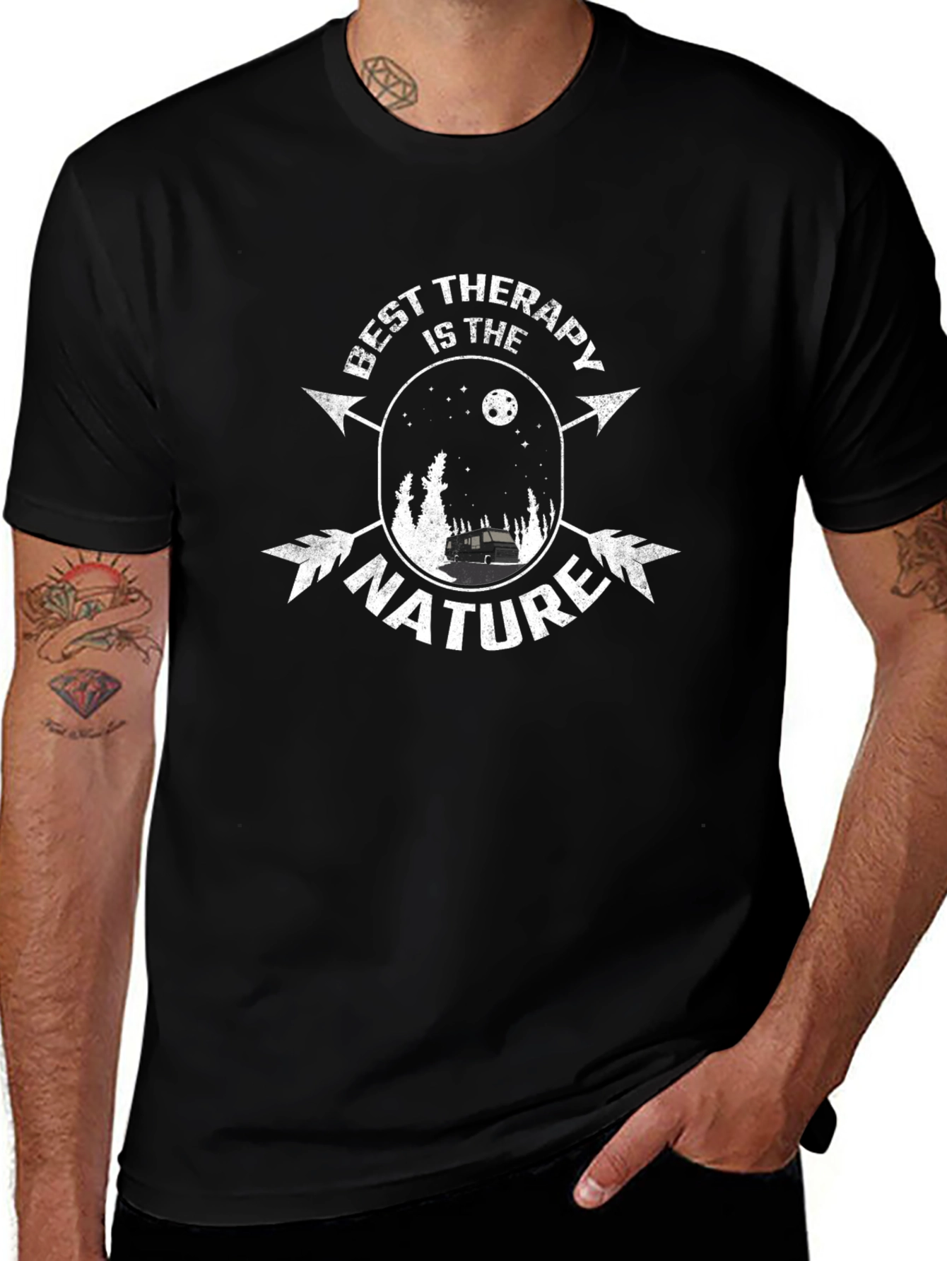 Best Therapy Nature T-Shirt | Camping Adventure Tee