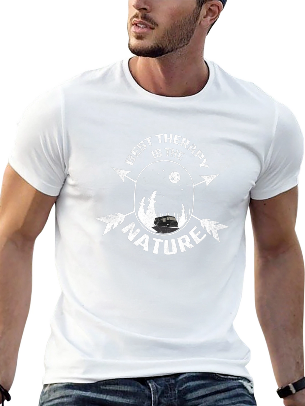 Best Therapy Nature T-Shirt | Camping Adventure Tee
