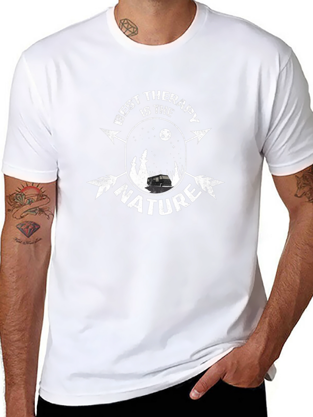 Best Therapy Nature T-Shirt | Camping Adventure Tee