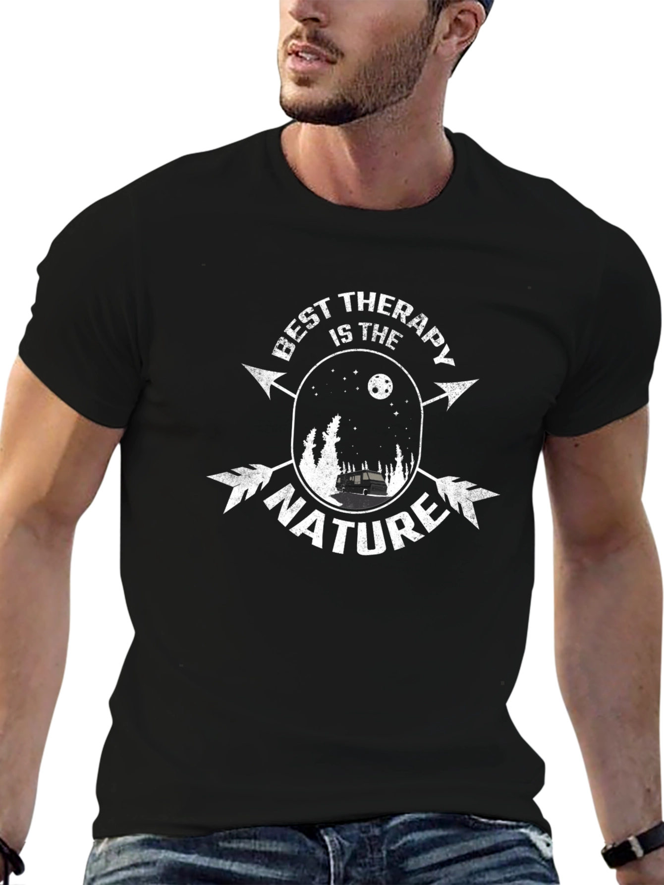 Best Therapy Nature T-Shirt | Camping Adventure Tee