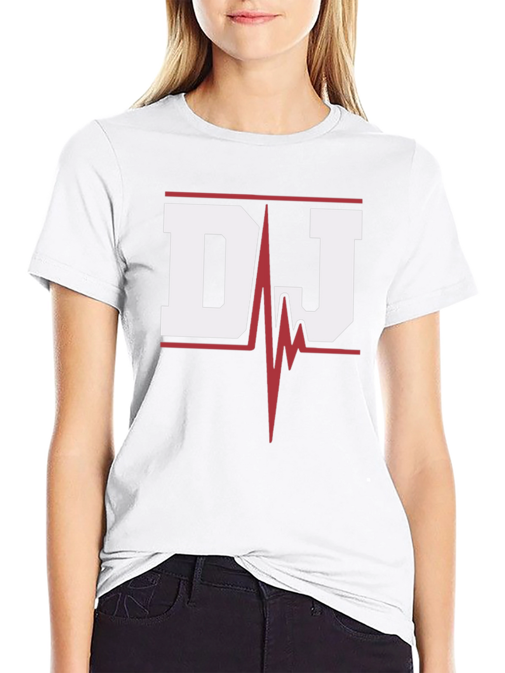 DJ Heartbeat Graphic T-Shirt
