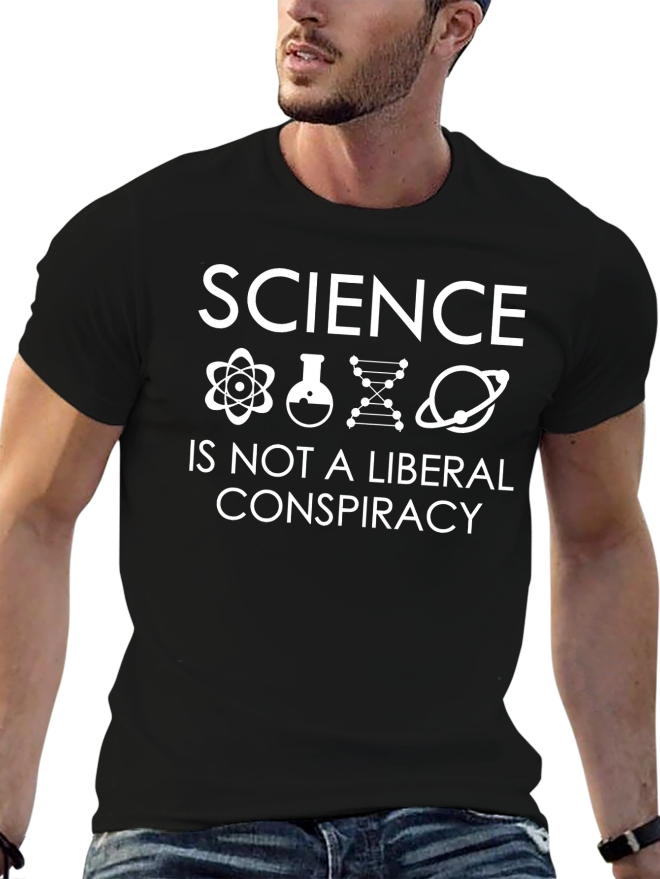 Science Is Not A Liberal Conspiracy T-Shirt