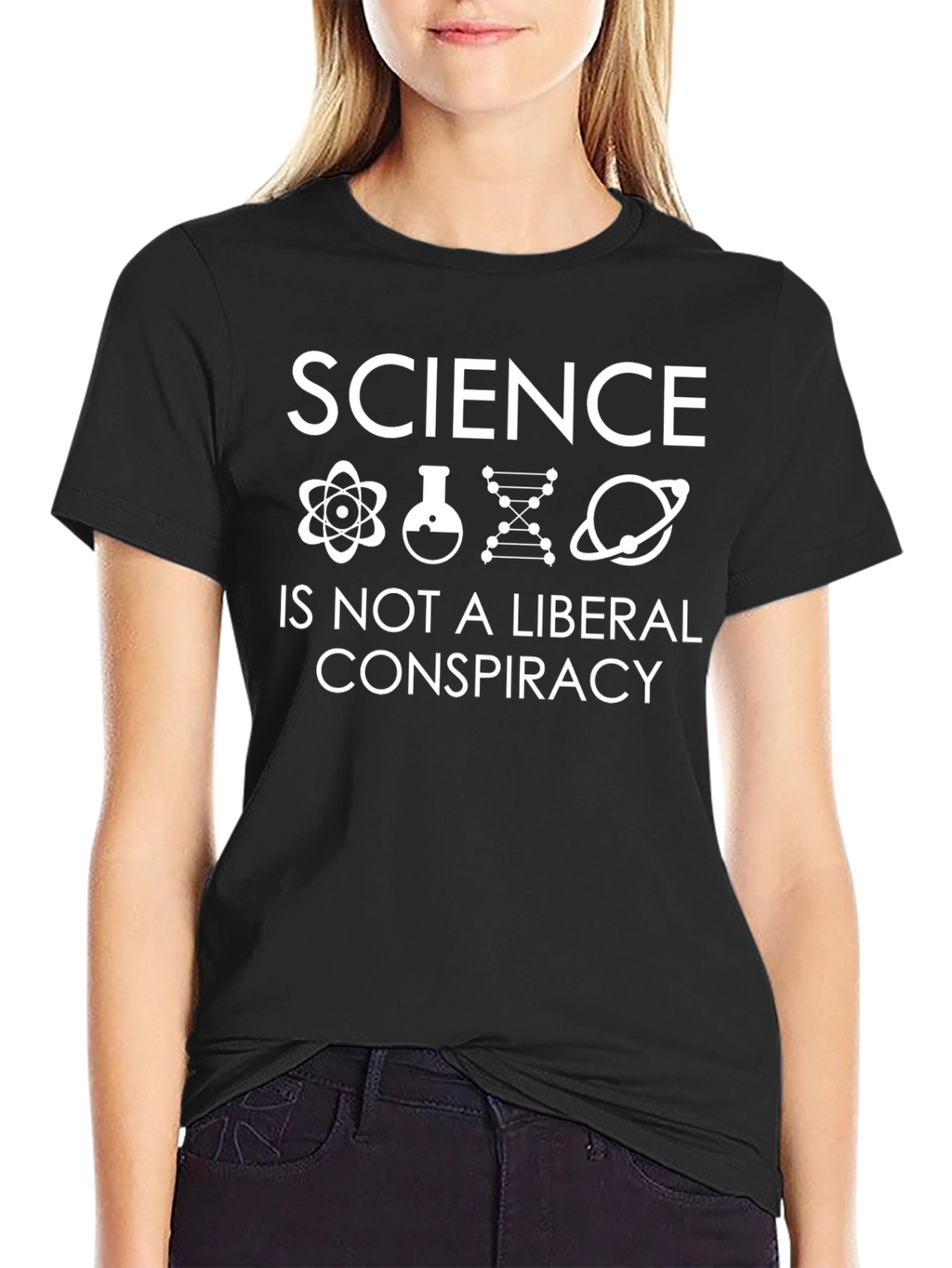 Science Is Not A Liberal Conspiracy T-Shirt