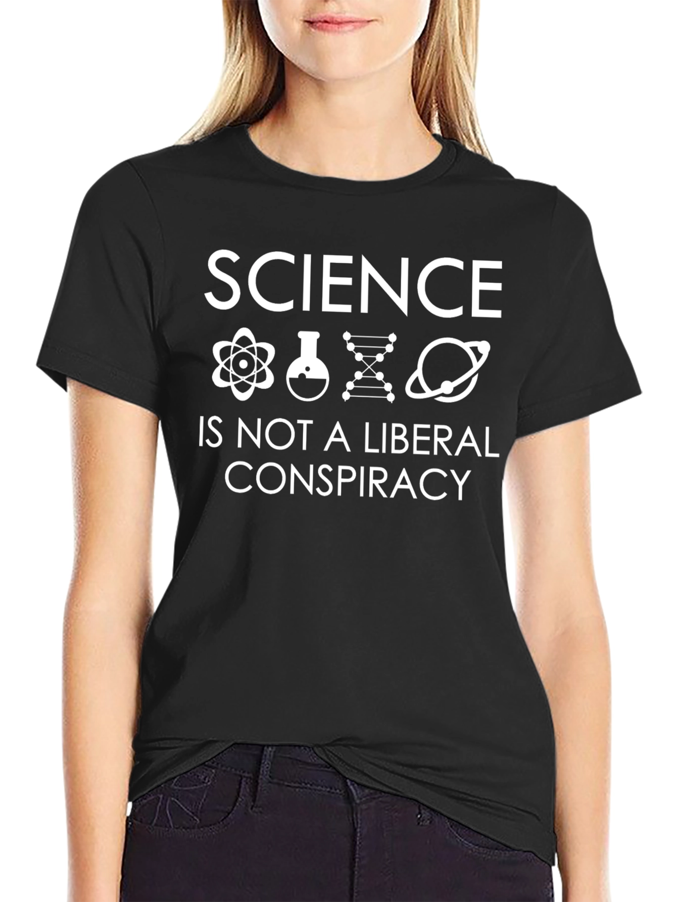 Science Is Not A Liberal Conspiracy T-Shirt