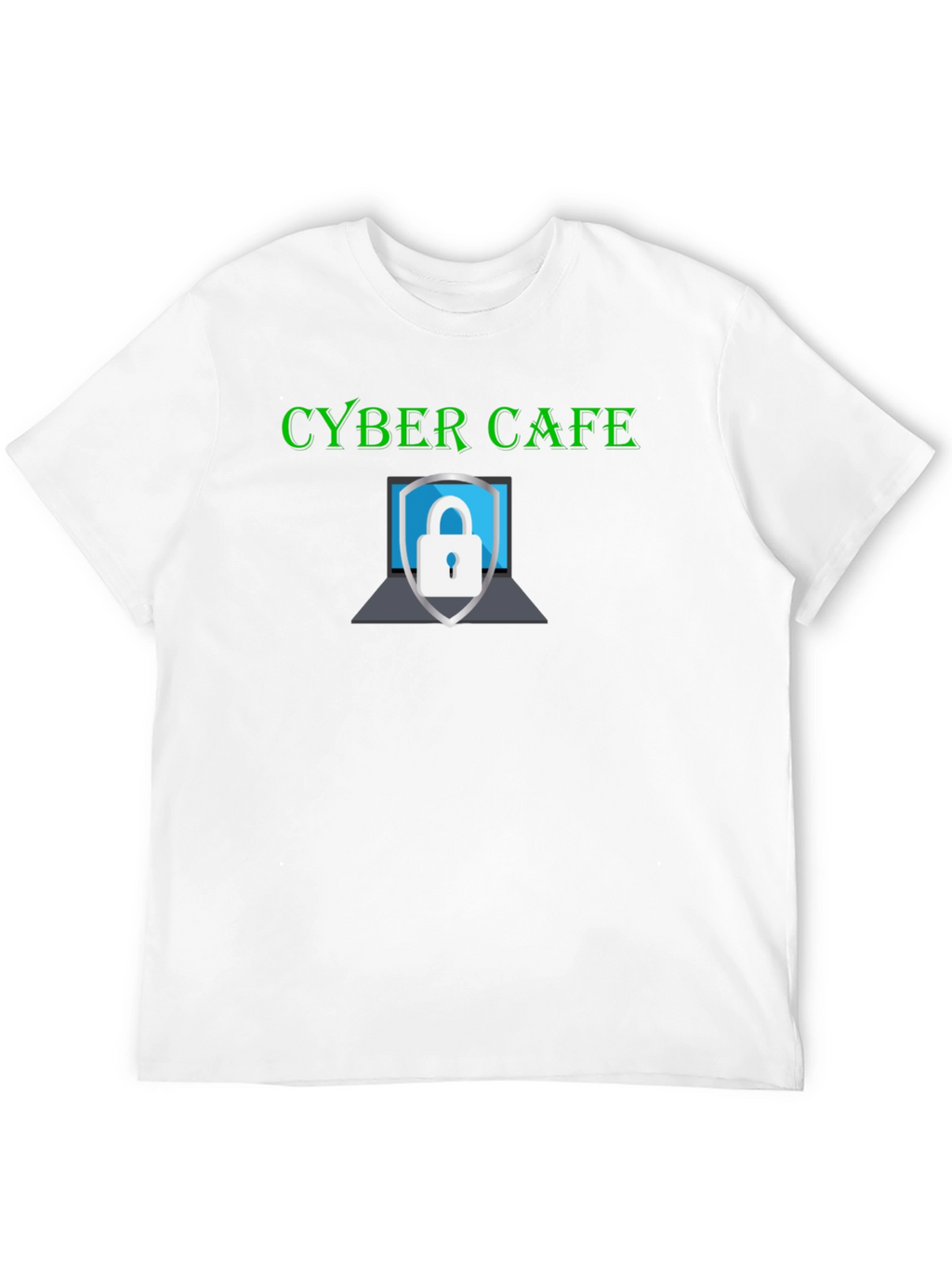 Cyber Cafe Security T-Shirt - Stylish Protection