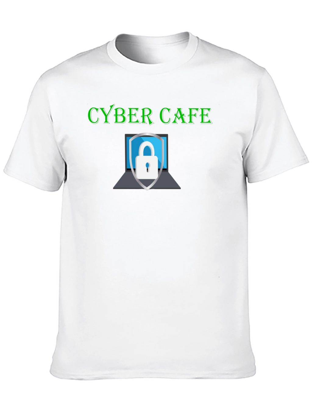 Cyber Cafe Security T-Shirt - Stylish Protection
