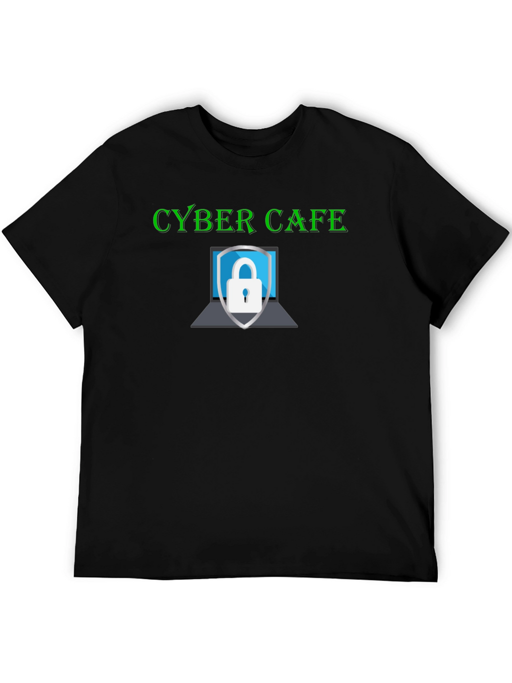 Cyber Cafe Security T-Shirt - Stylish Protection