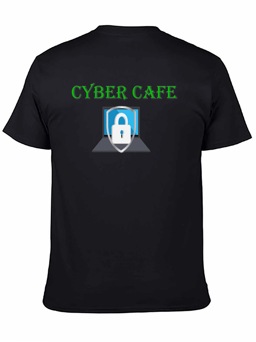 Cyber Cafe Security T-Shirt - Stylish Protection