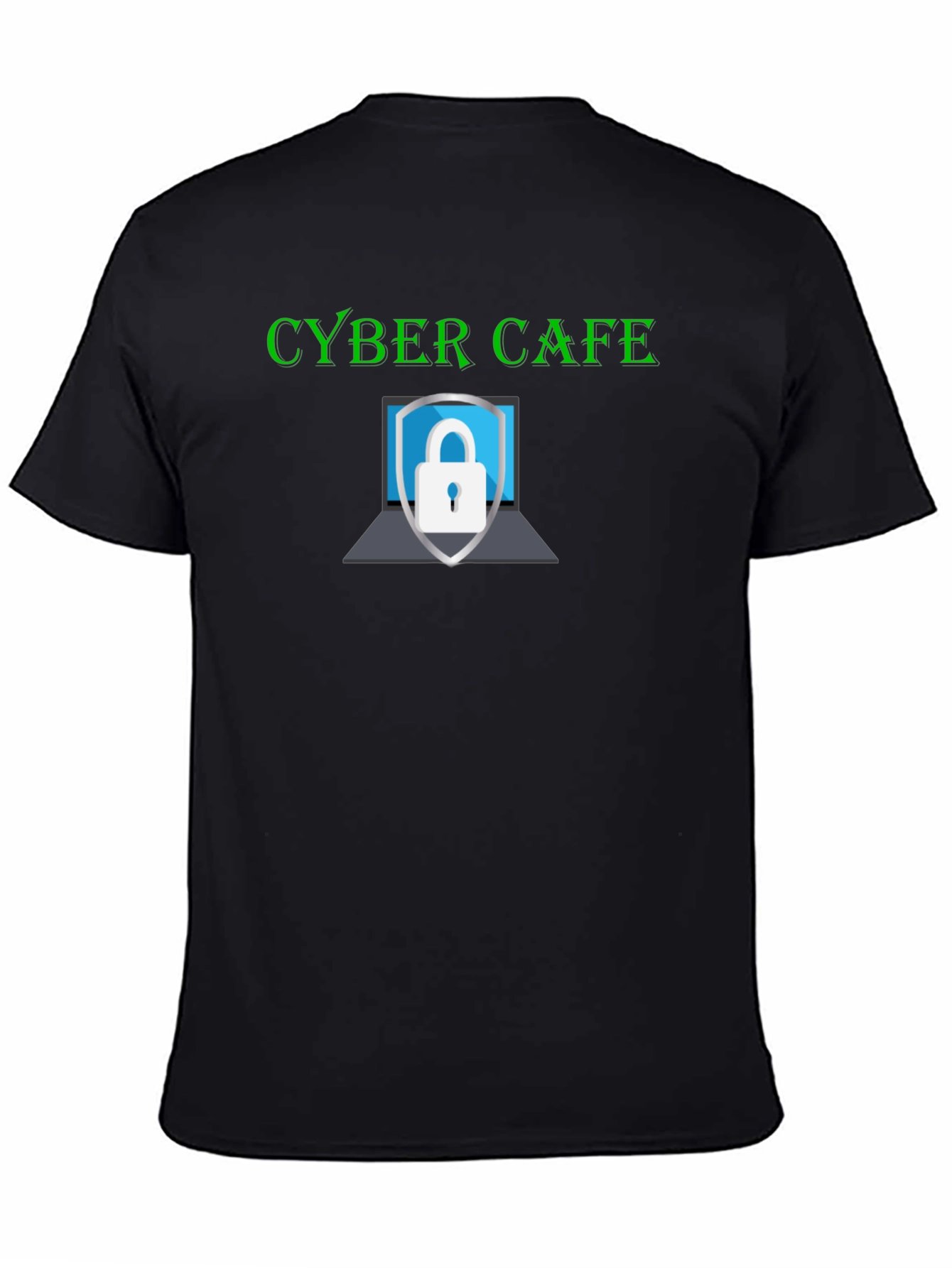 Cyber Cafe Security T-Shirt - Stylish Protection