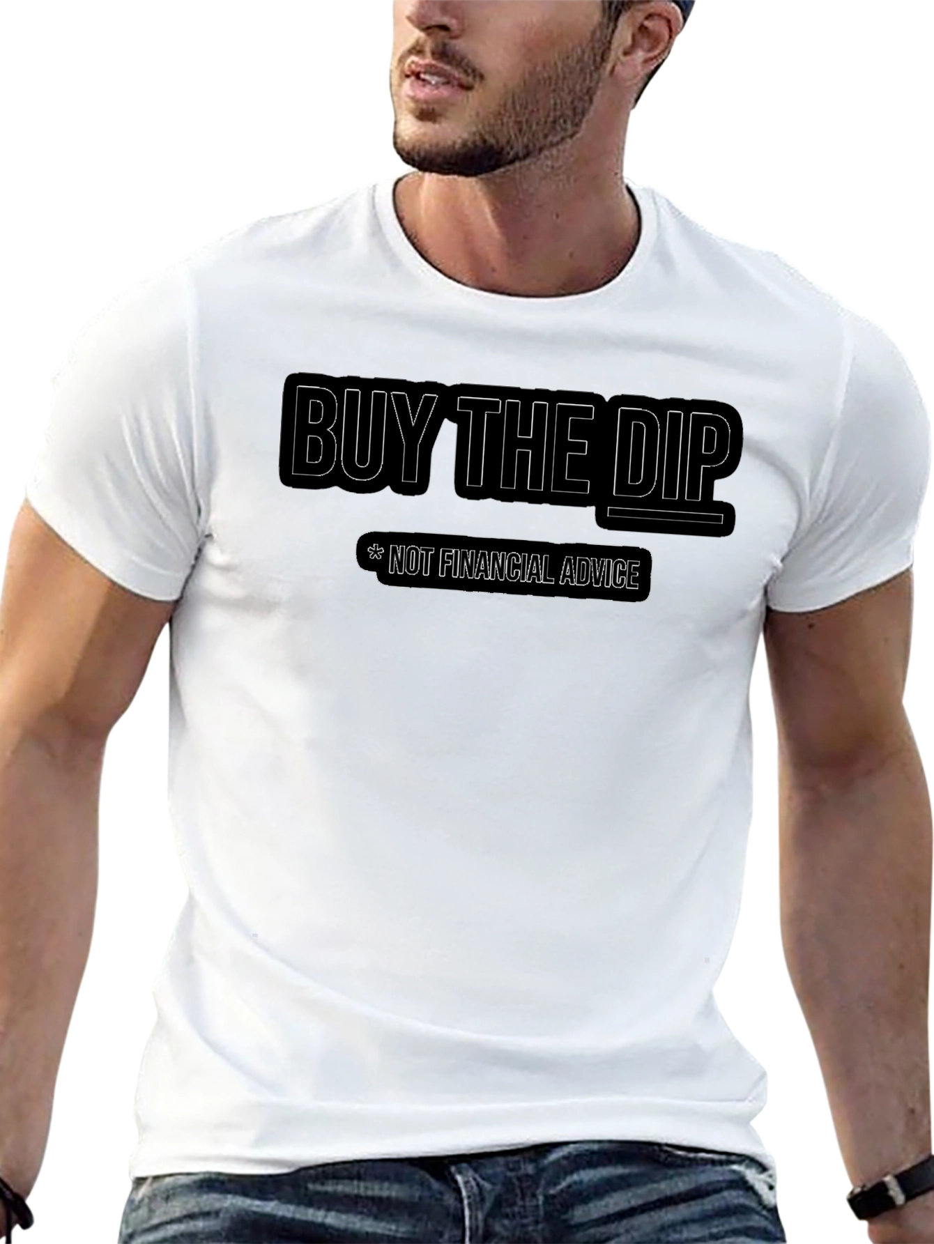 Buy the Dip T-Shirt - Financial Humor Tee