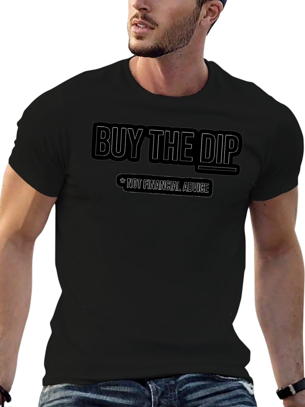 Buy the Dip T-Shirt - Financial Humor Tee