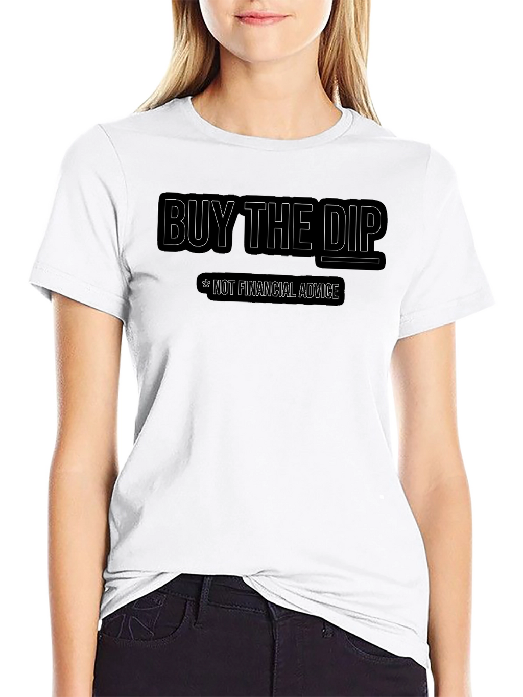 Buy the Dip T-Shirt - Financial Humor Tee