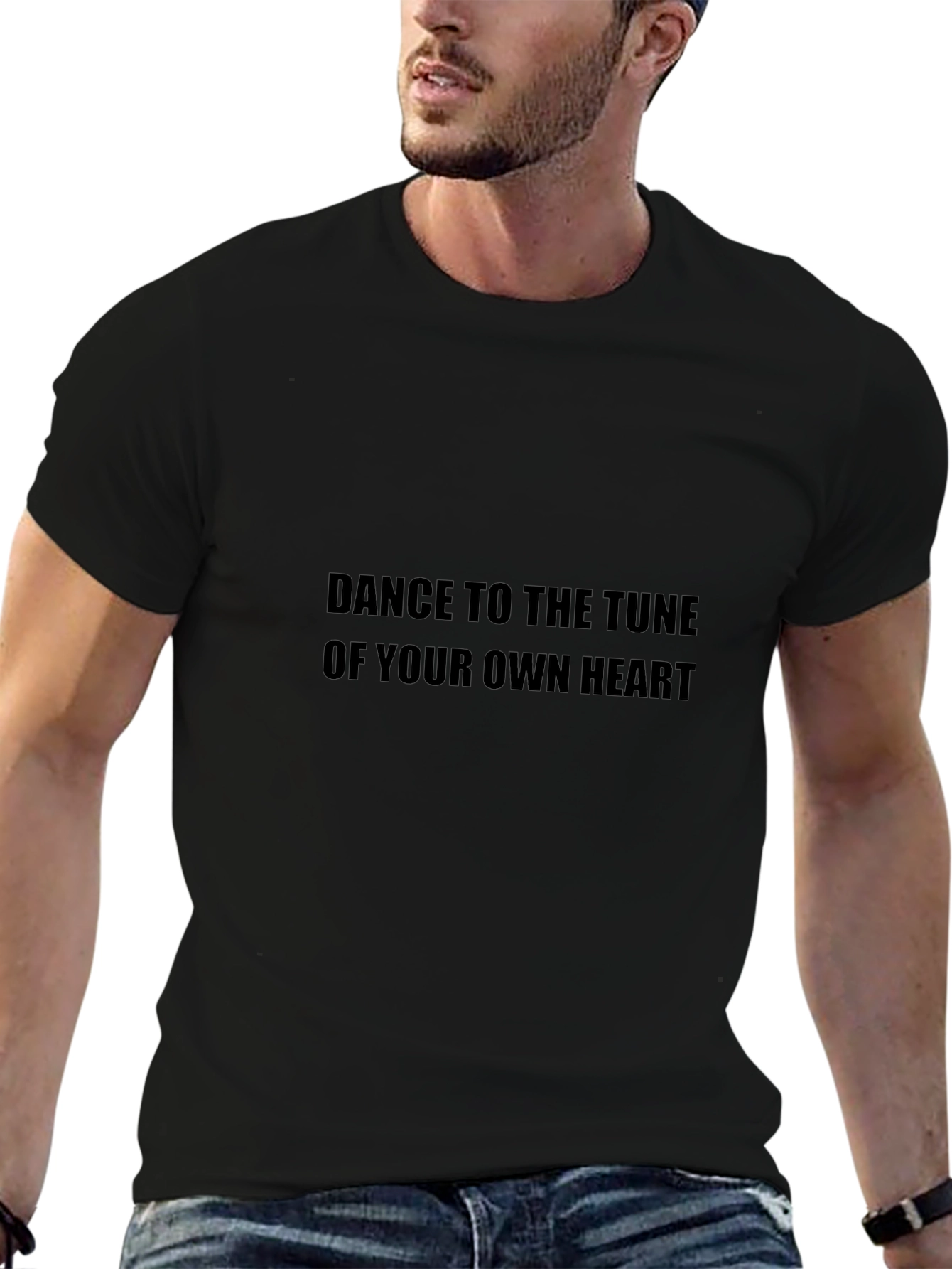 Dance to Your Own Tune Black T-Shirt