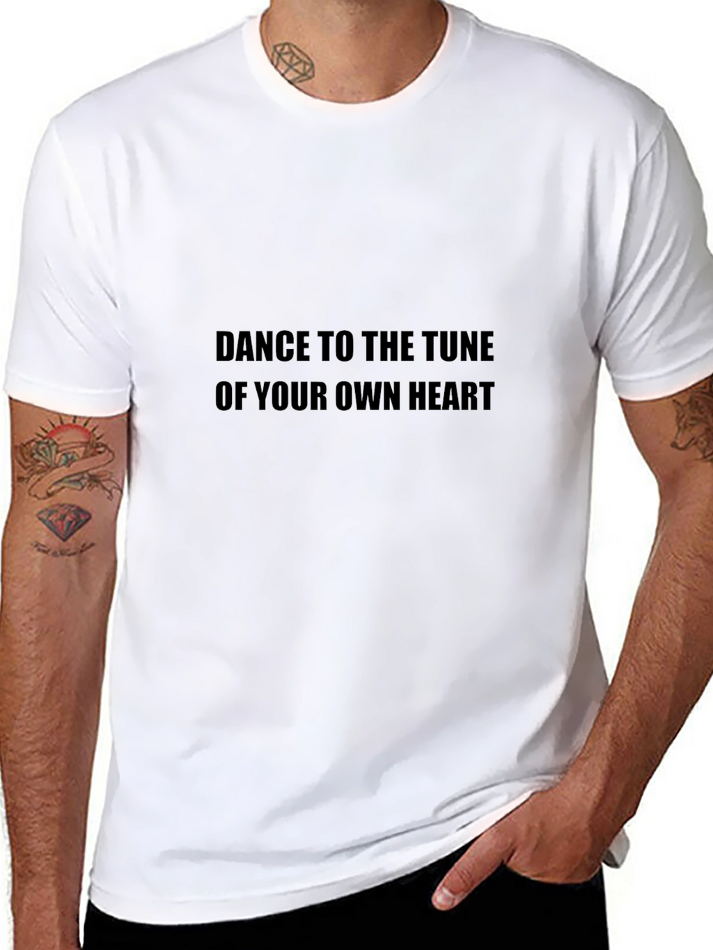 Dance to Your Own Tune Black T-Shirt