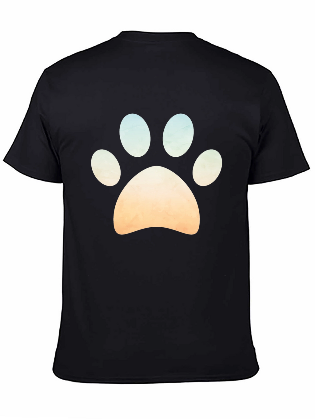 Paw Print Graphic Tee - Casual Style