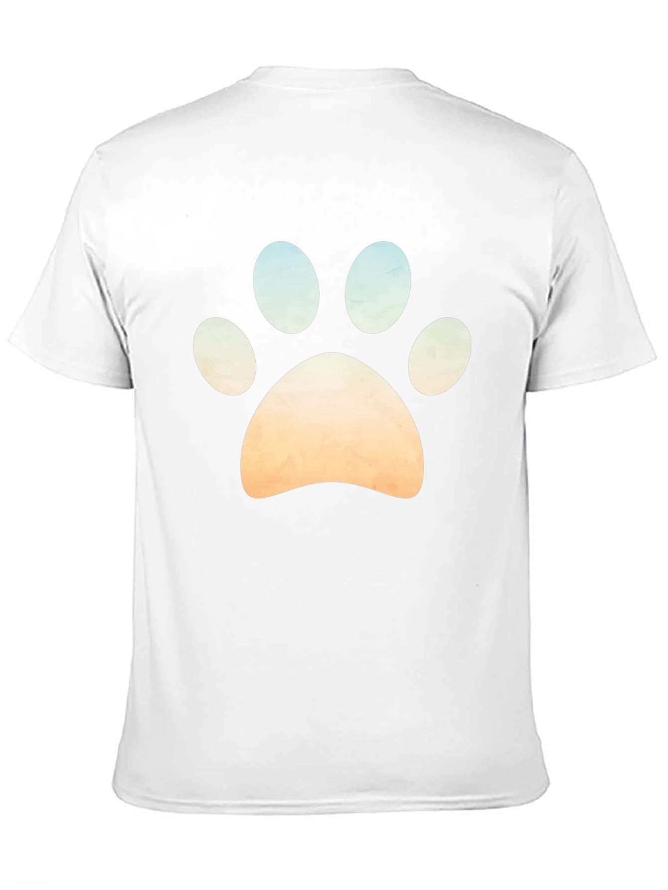 Paw Print Graphic Tee - Casual Style