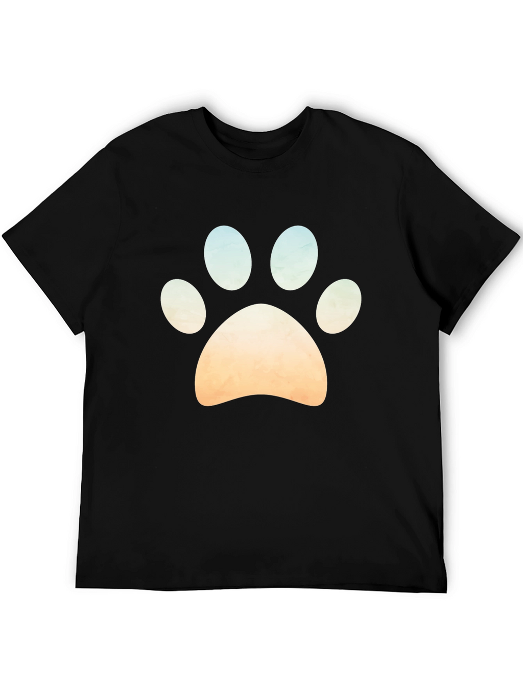Paw Print Graphic Tee - Casual Style