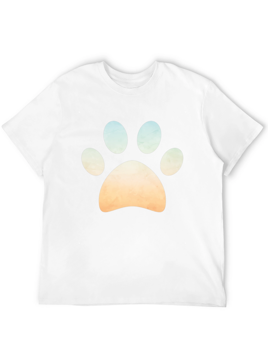 Paw Print Graphic Tee - Casual Style