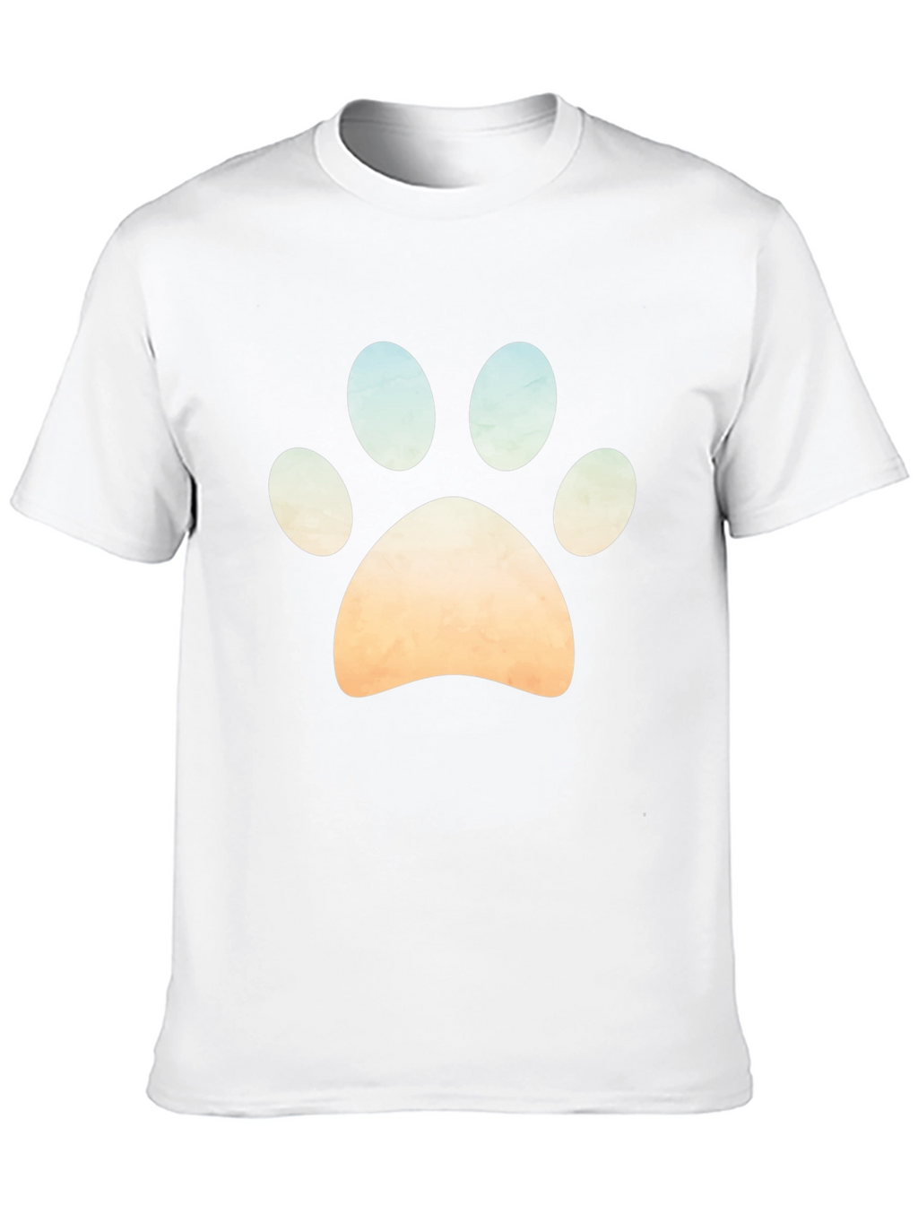 Paw Print Graphic Tee - Casual Style
