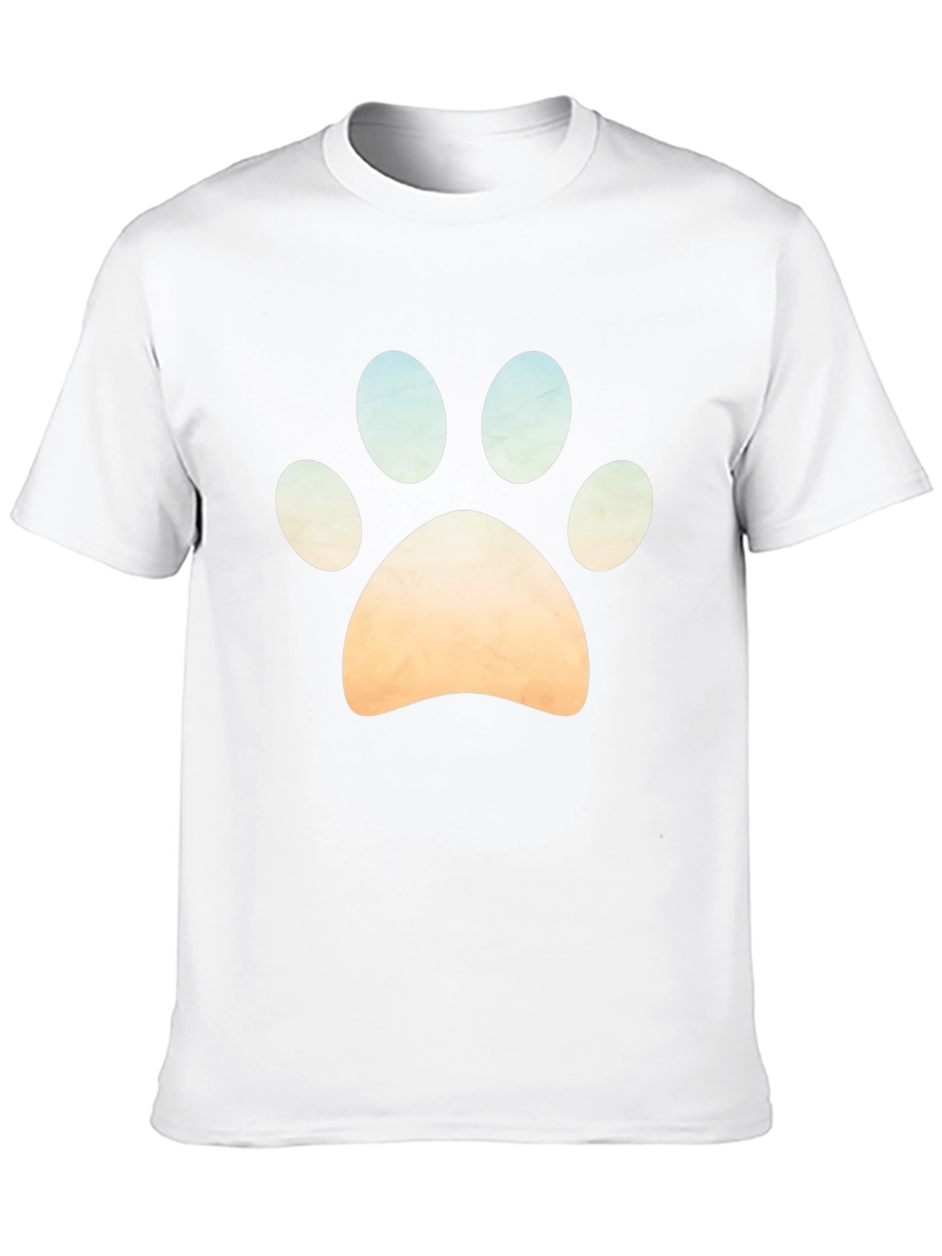 Paw Print Graphic Tee - Casual Style