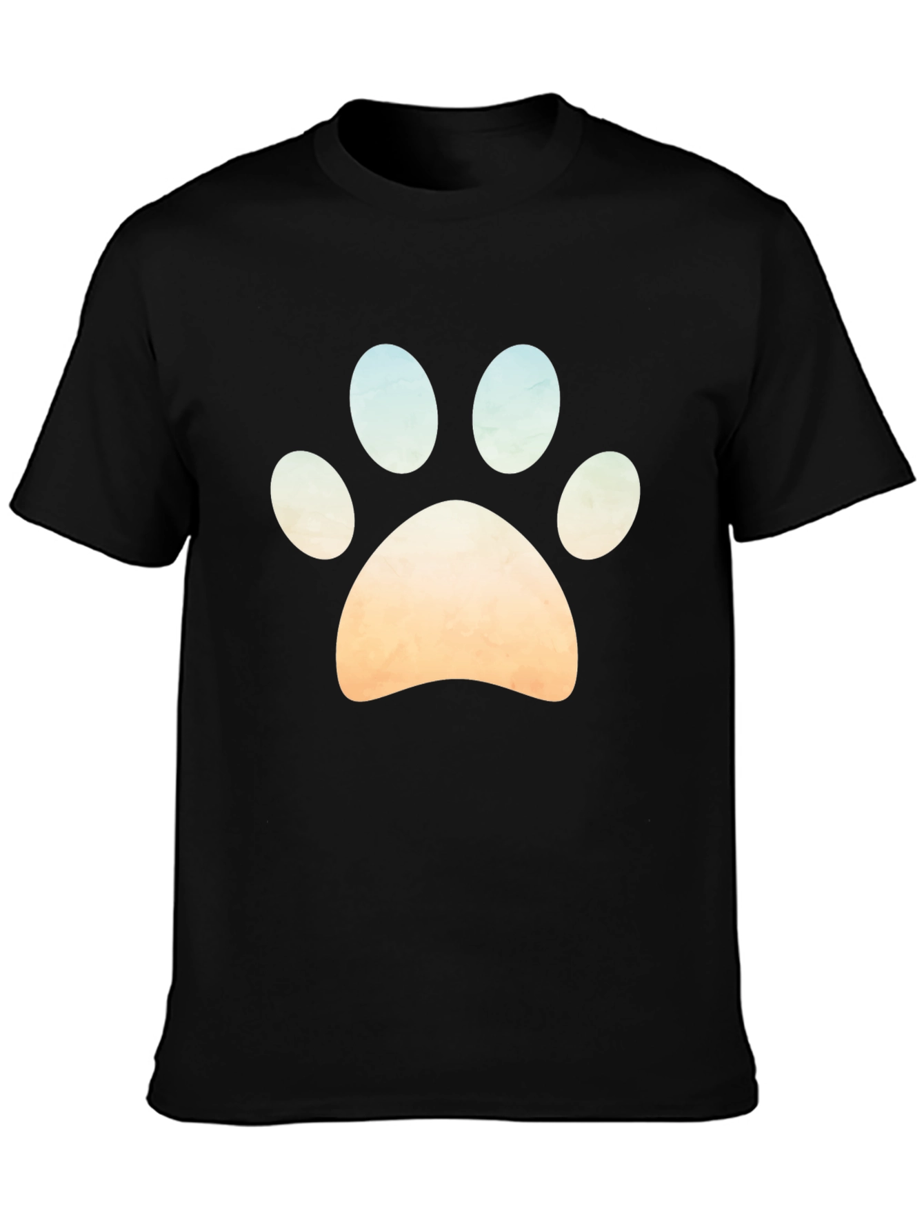 Paw Print Graphic Tee - Casual Style