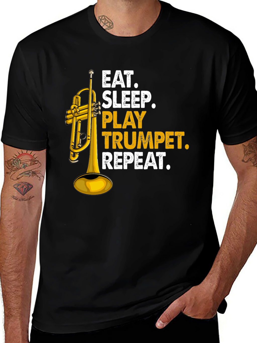 Eat Sleep Play Trumpet Repeat T-Shirt