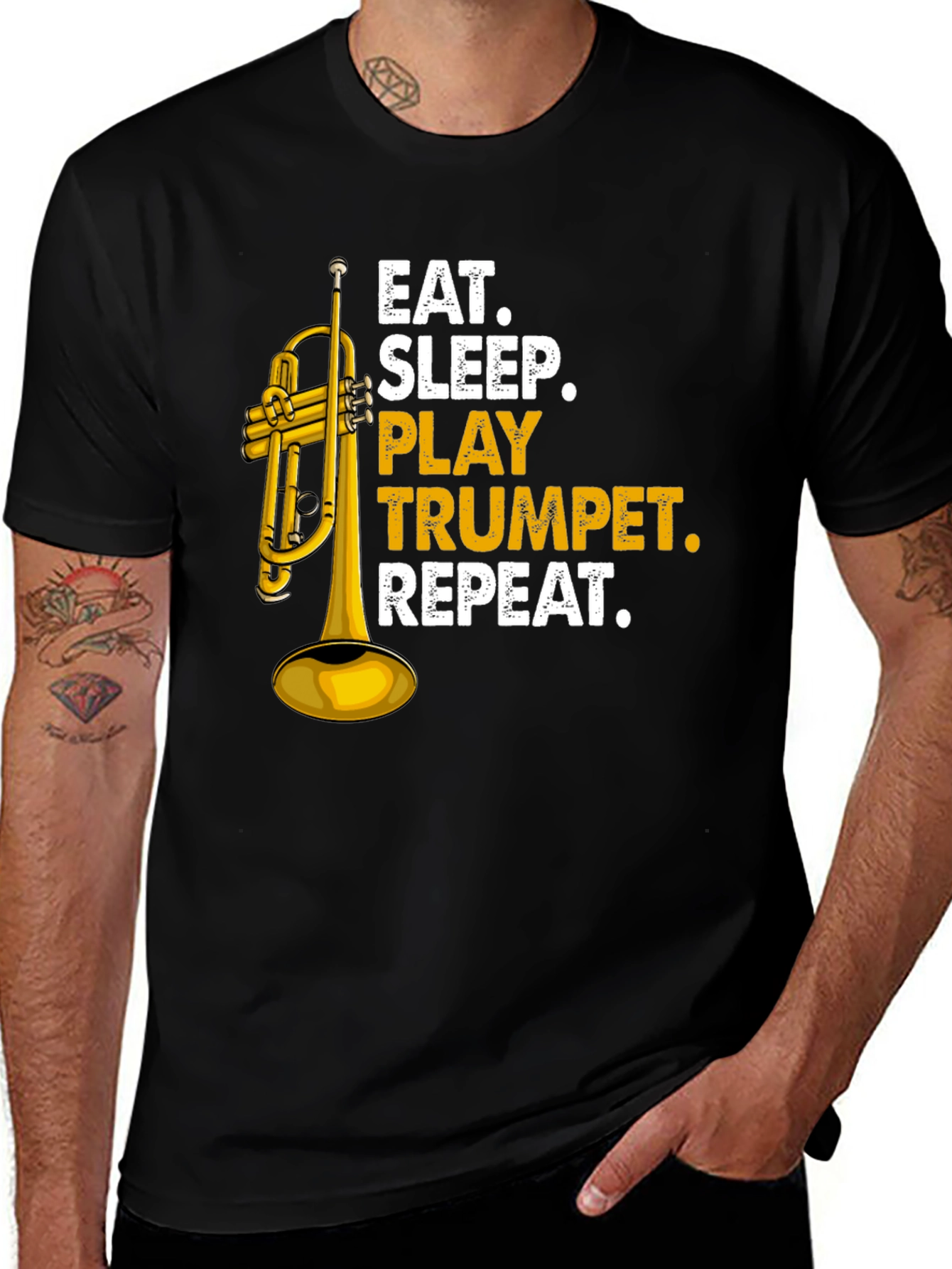 Eat Sleep Play Trumpet Repeat T-Shirt