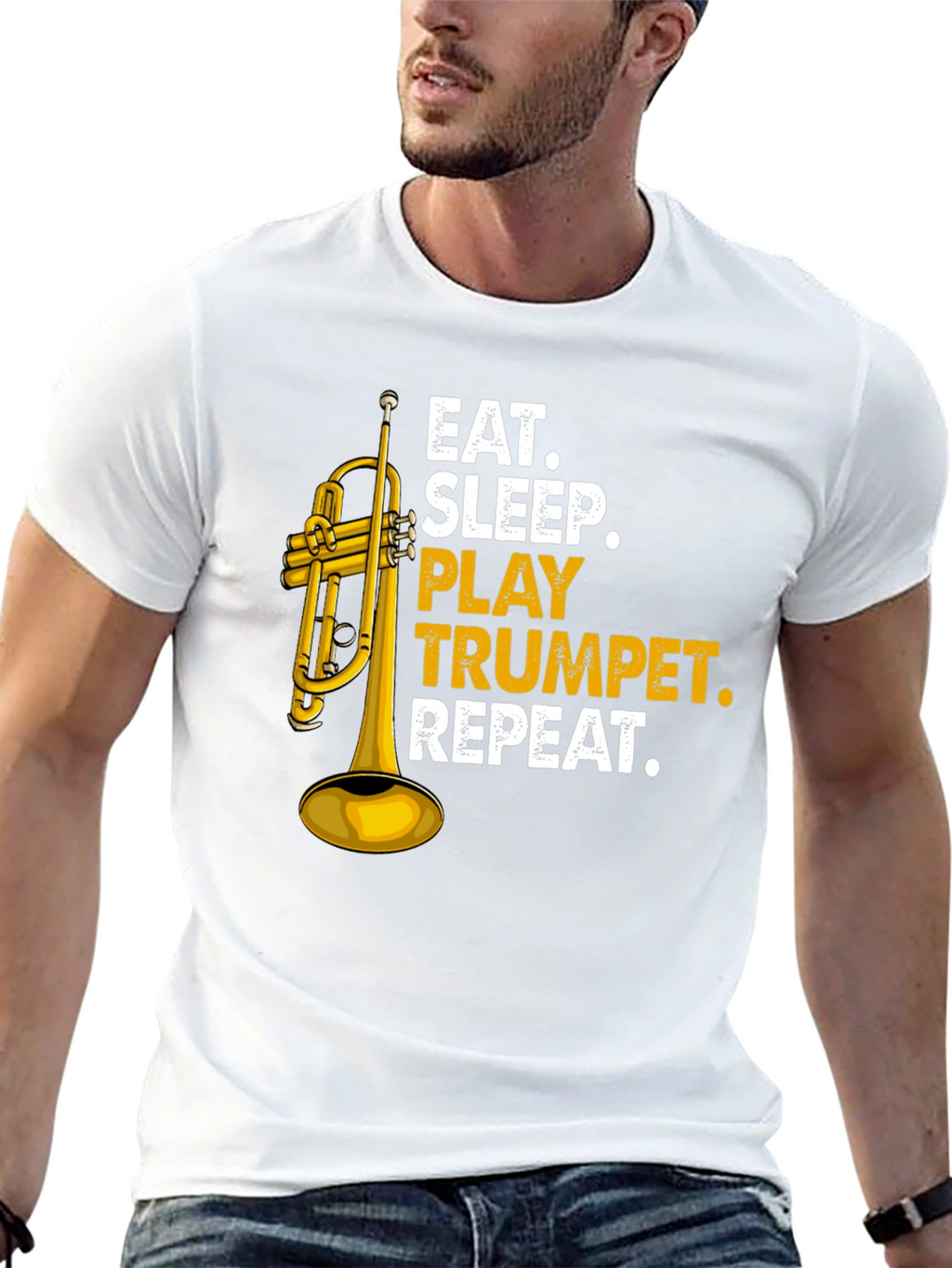 Eat Sleep Play Trumpet Repeat T-Shirt