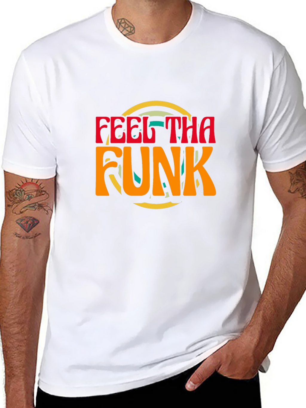 Feel Tha Funk Retro Style T-Shirt