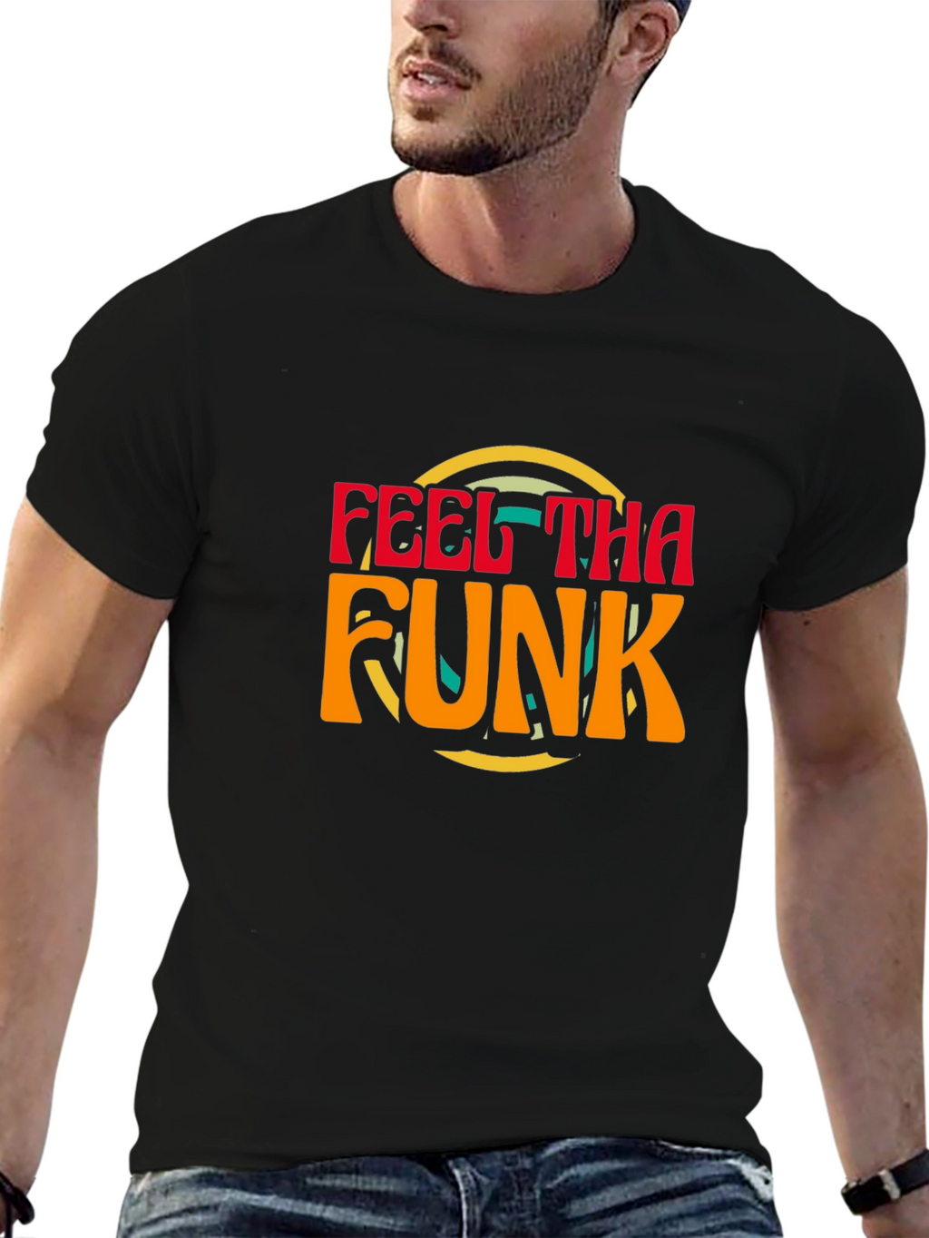 Feel Tha Funk Retro Style T-Shirt