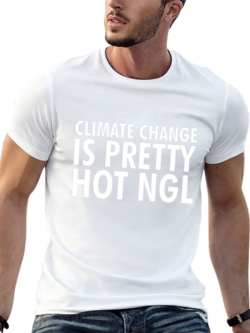 Climate Change Is Pretty Hot NGL T-Shirt