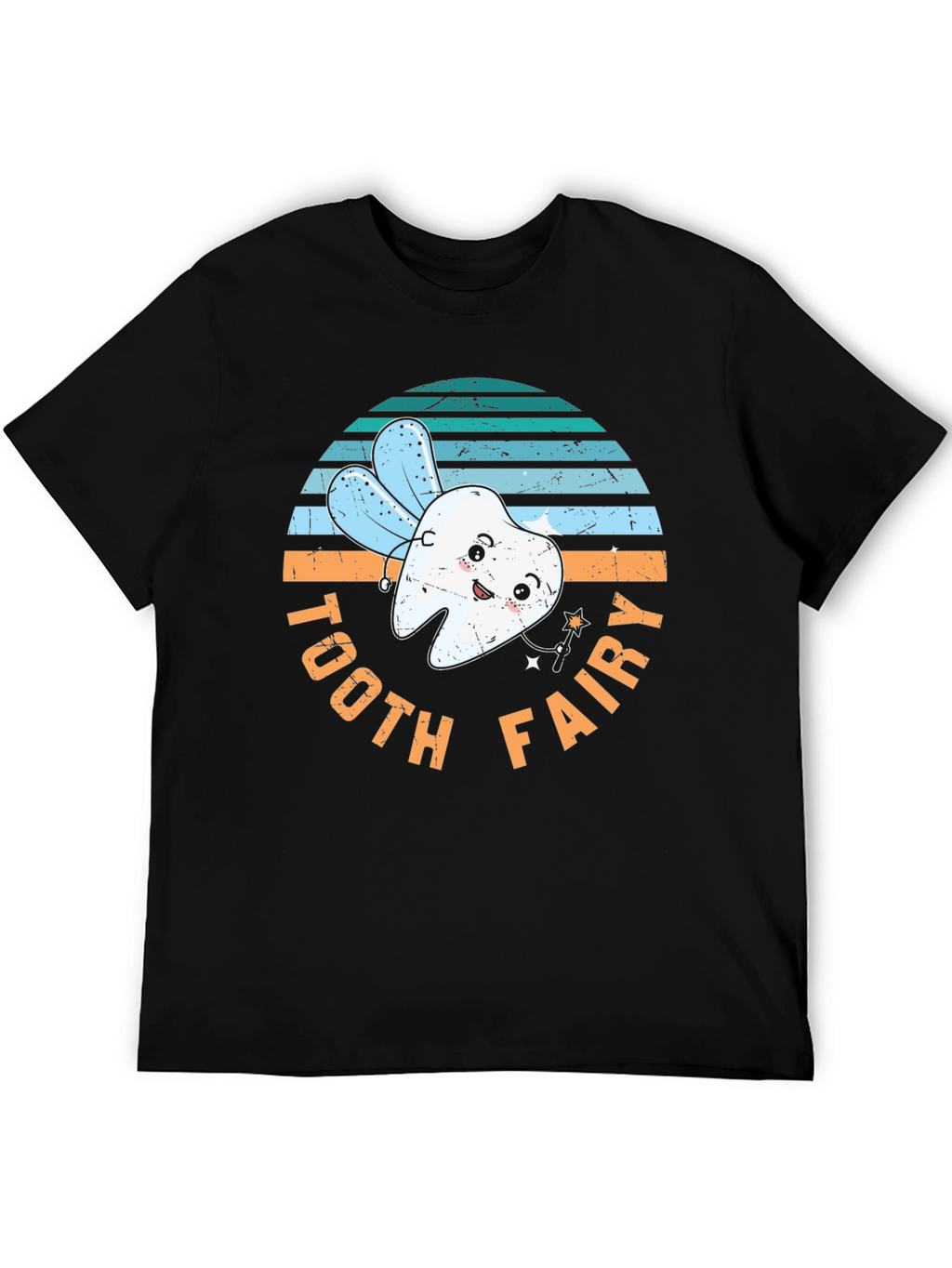 Tooth Fairy Graphic Tee - Cute Dental Shirt