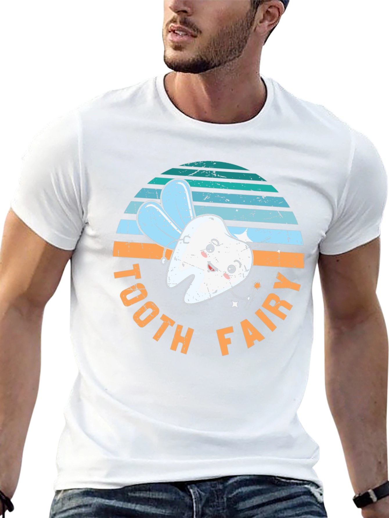 Tooth Fairy Graphic Tee - Cute Dental Shirt